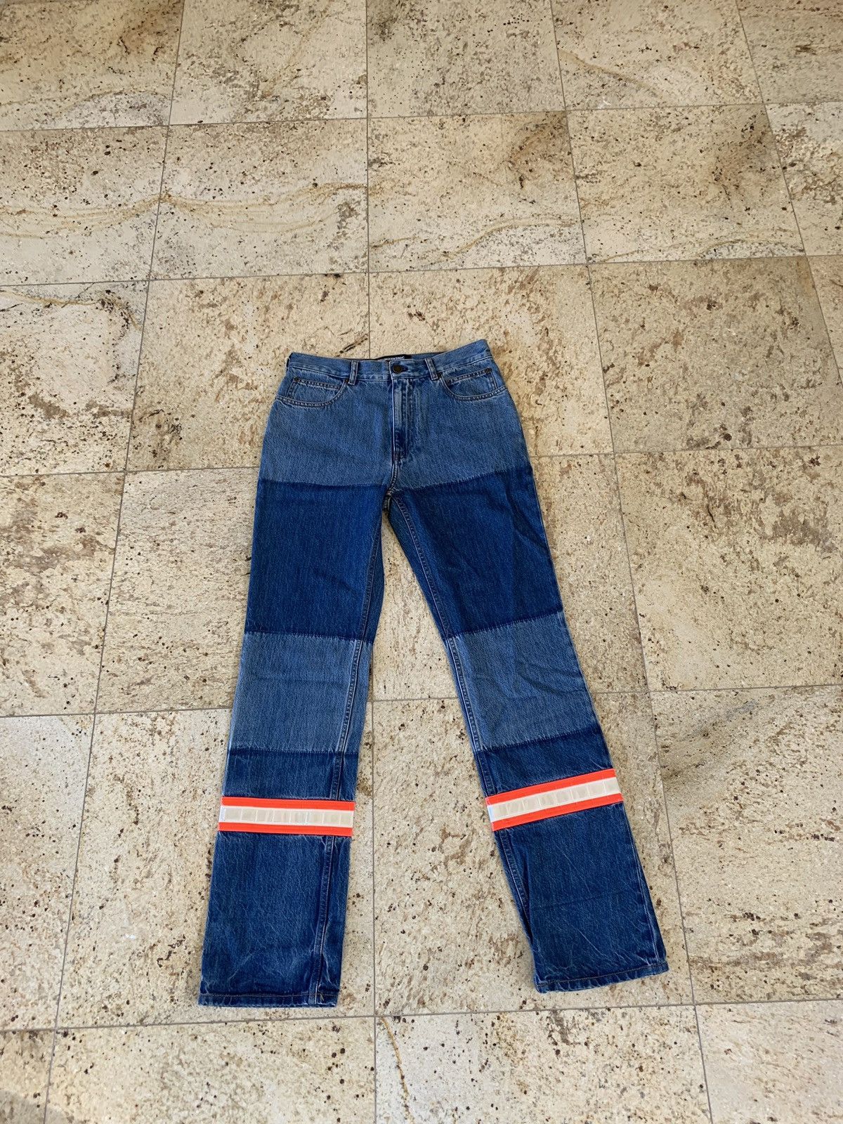 Calvin Klein 205W39NYC Calvin Klein 205W39NYC Fireman Denim Pants Size US 30 / EU 46 - 1 Thumbnail