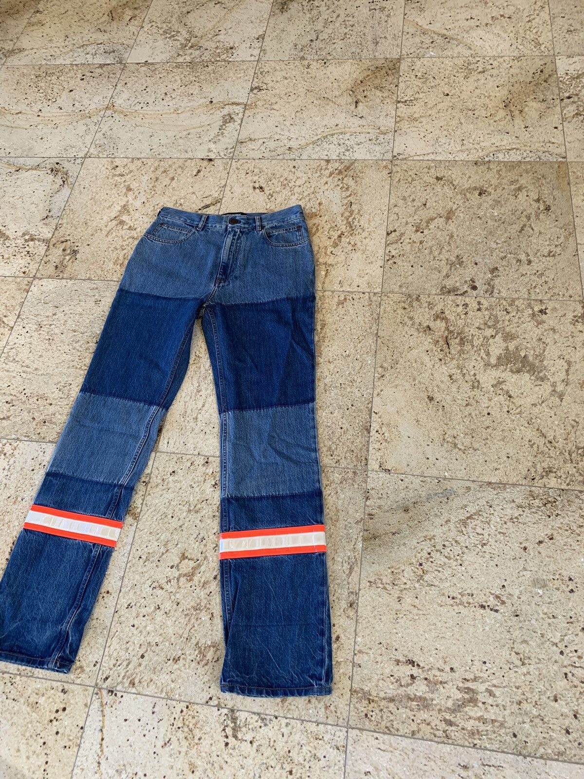 Calvin Klein 205W39NYC Calvin Klein 205W39NYC Fireman Denim Pants Size US 30 / EU 46 - 4 Thumbnail