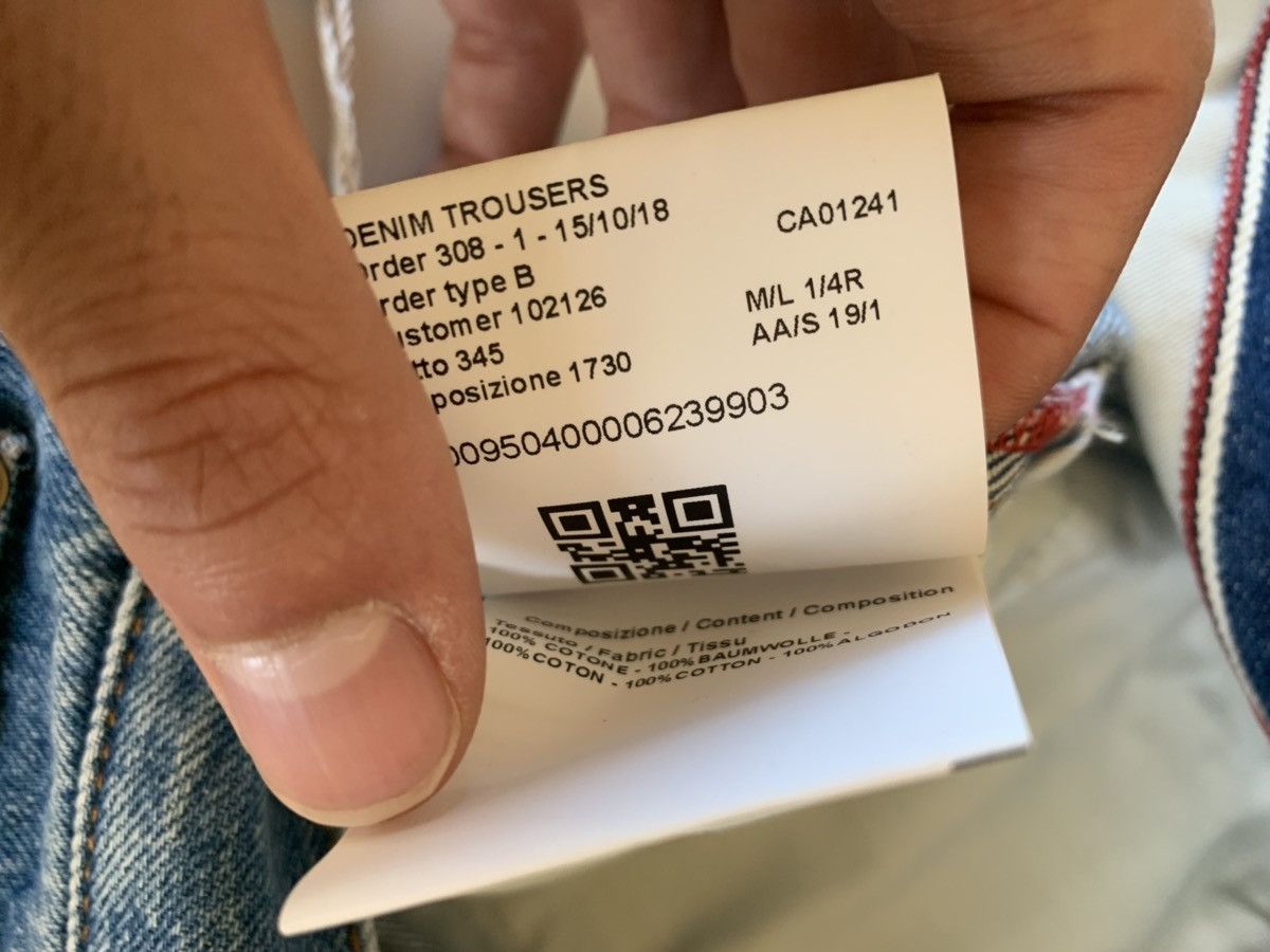 Calvin Klein 205W39NYC Calvin Klein 205W39NYC Fireman Denim Pants Size US 30 / EU 46 - 18 Thumbnail