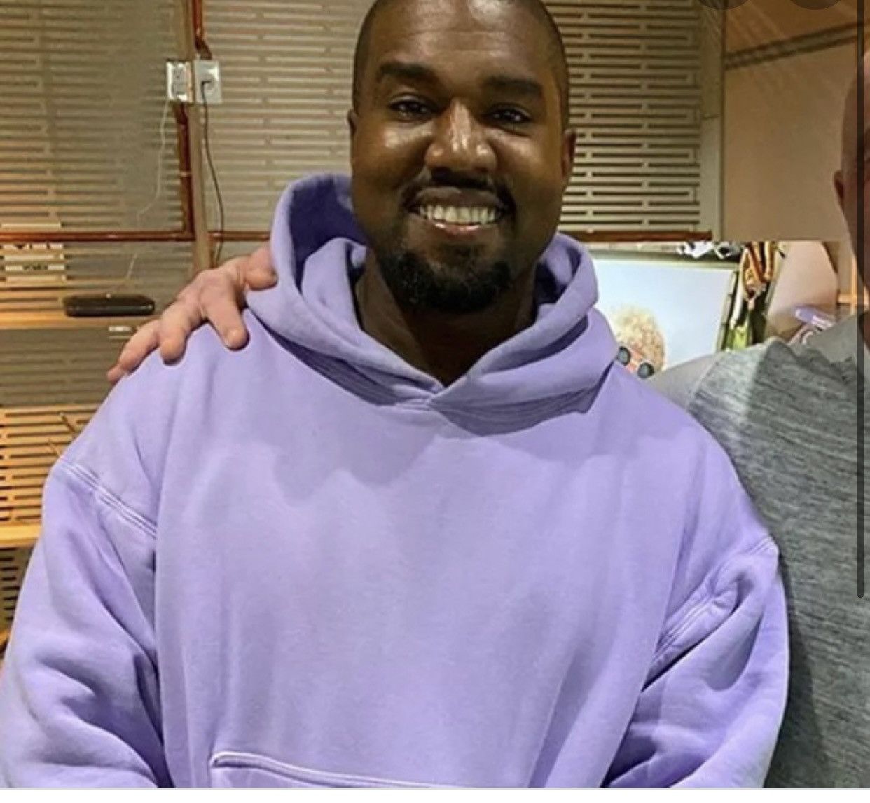 Yeezy ? KANYE 2020 VISION DOUBLE LAYERED HOODIE | Grailed
