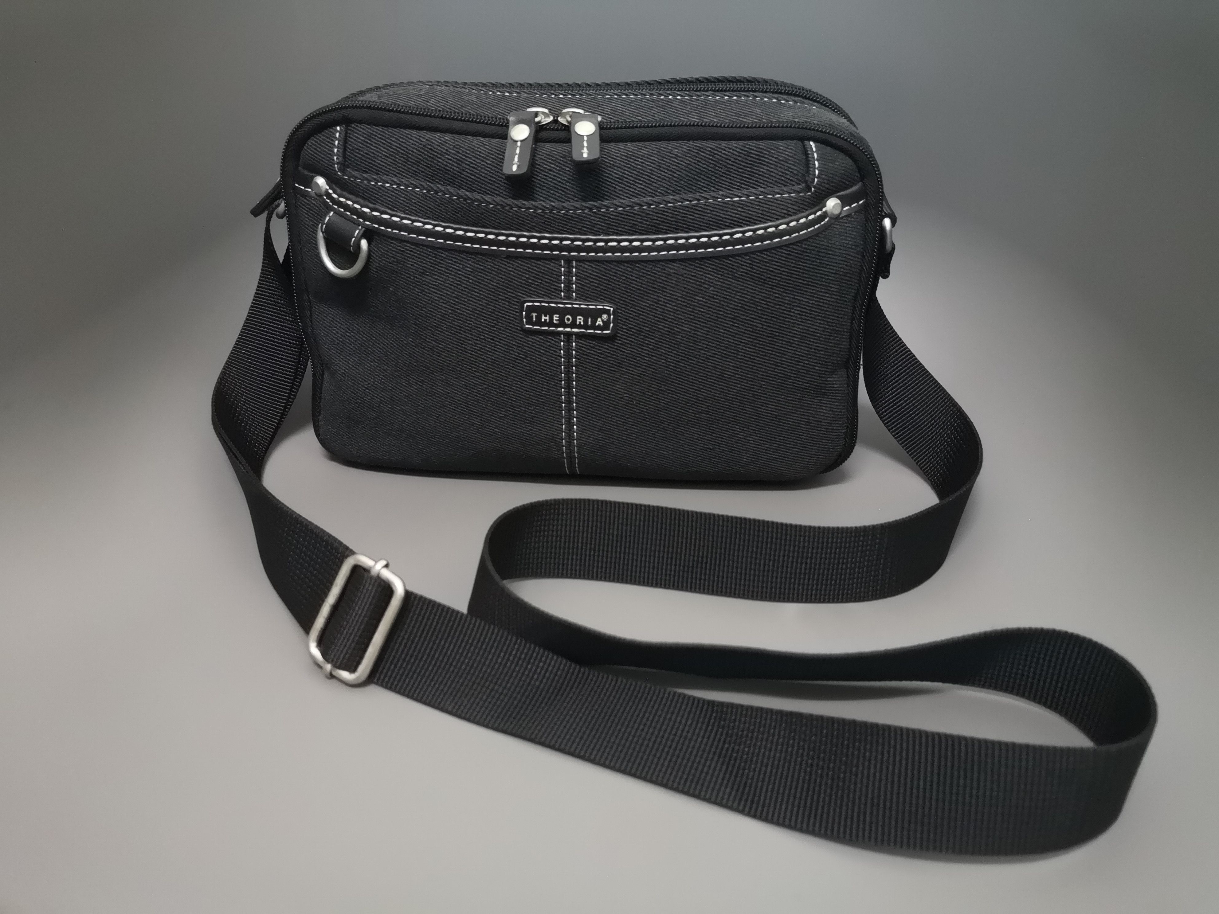 Designer × Japanese Brand THEORIA CANVAS/DENIM CROSSBODY Size ONE SIZE - 2 Thumbnail