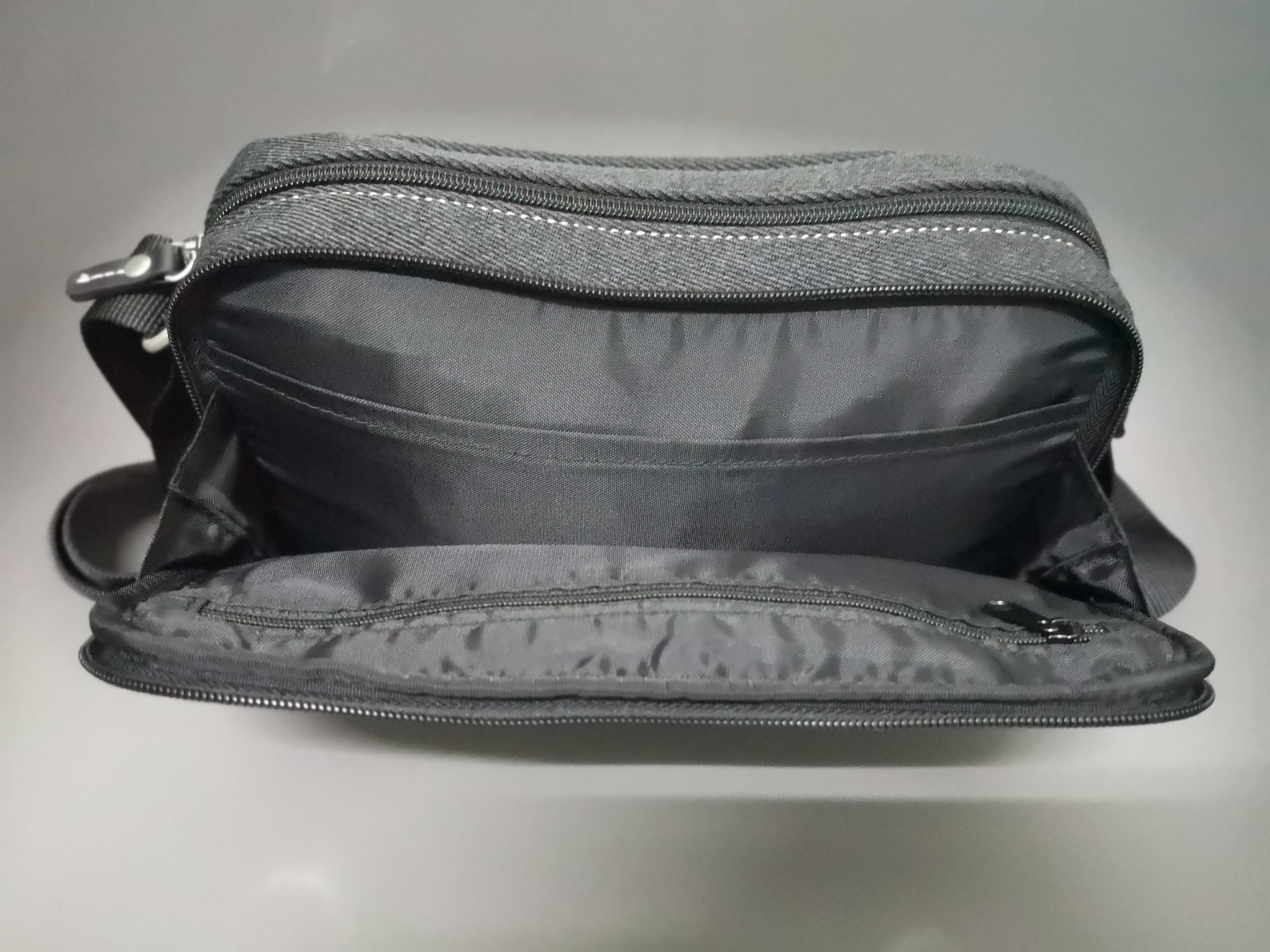 Designer × Japanese Brand THEORIA CANVAS/DENIM CROSSBODY Size ONE SIZE - 7 Thumbnail