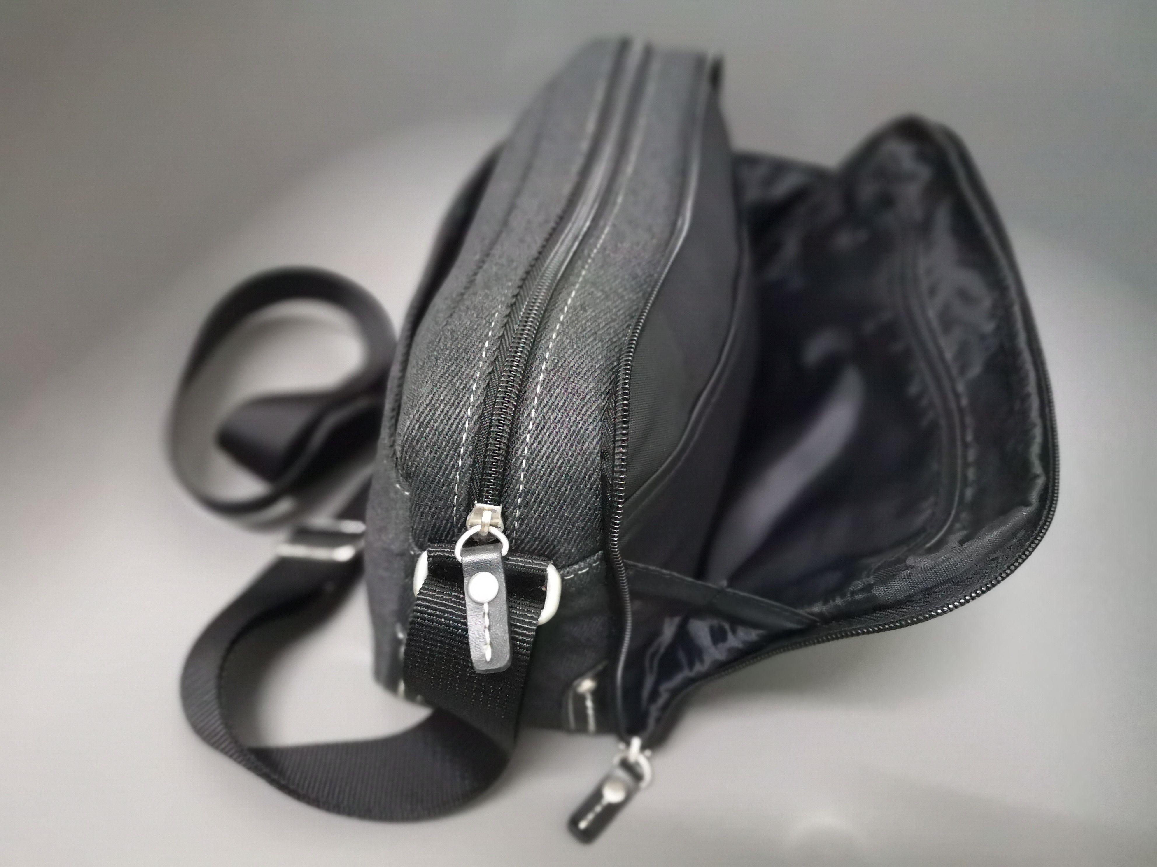 Designer × Japanese Brand THEORIA CANVAS/DENIM CROSSBODY Size ONE SIZE - 9 Thumbnail