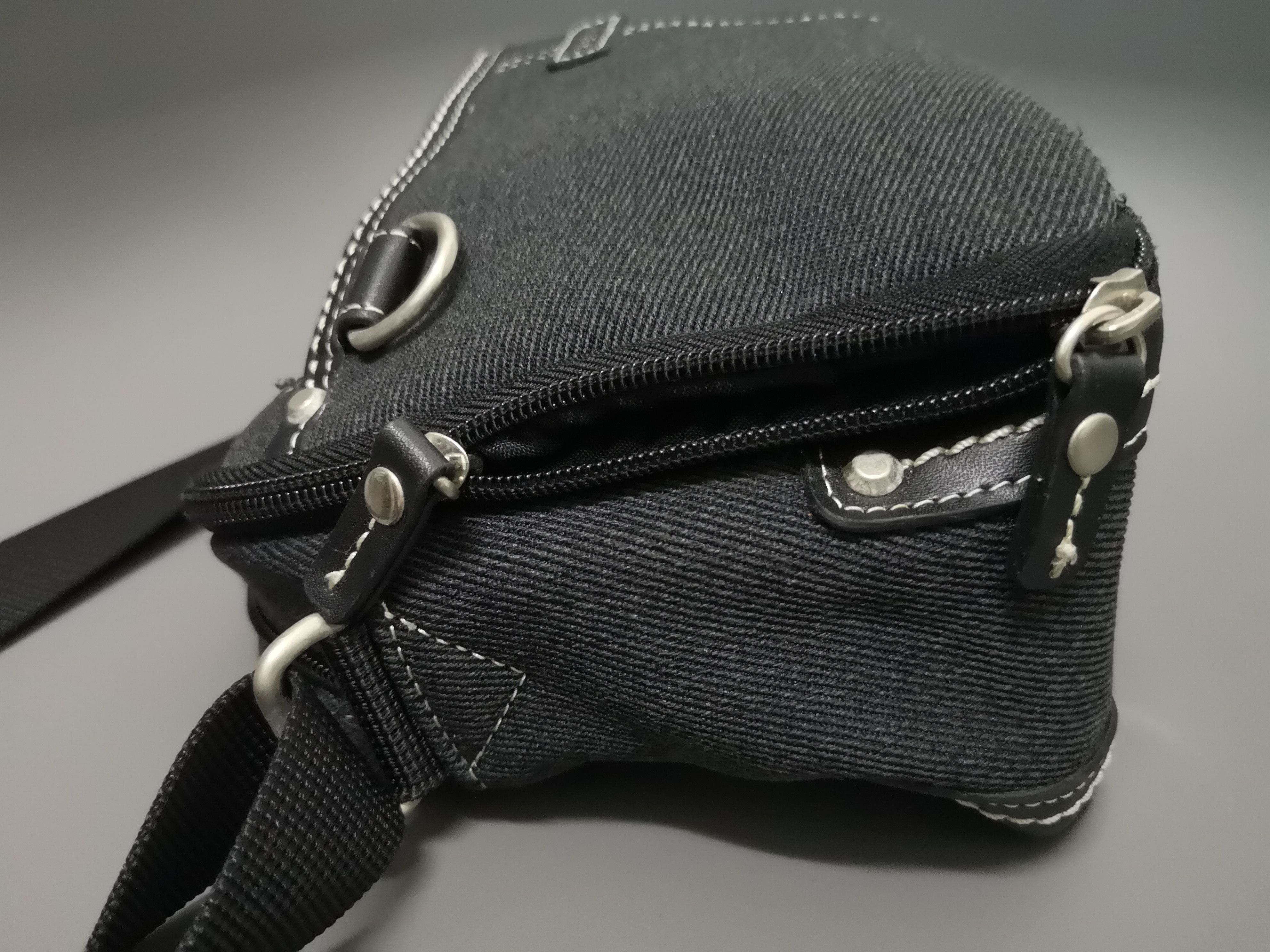Designer × Japanese Brand THEORIA CANVAS/DENIM CROSSBODY Size ONE SIZE - 22 Thumbnail