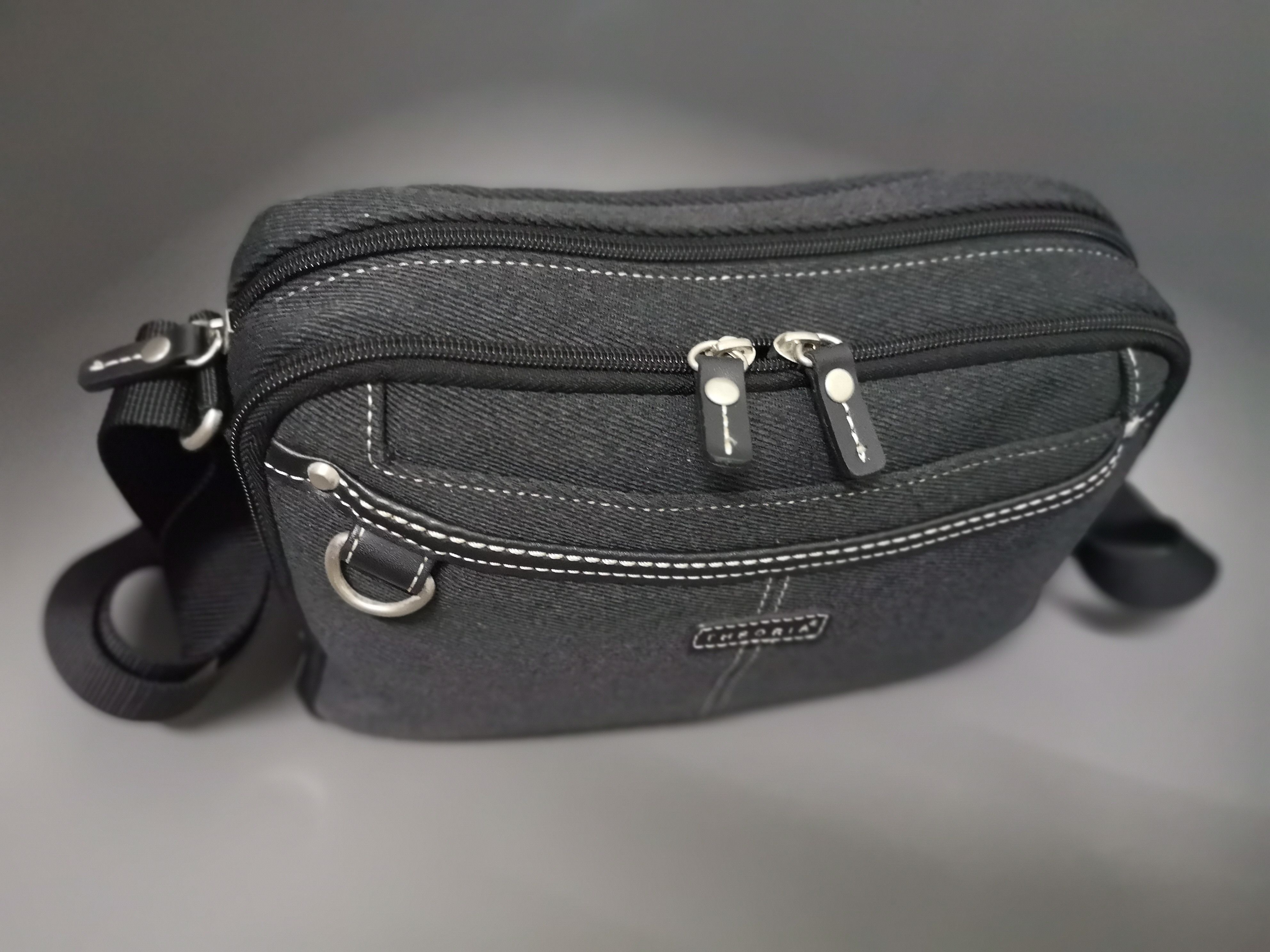 Designer × Japanese Brand THEORIA CANVAS/DENIM CROSSBODY Size ONE SIZE - 6 Thumbnail