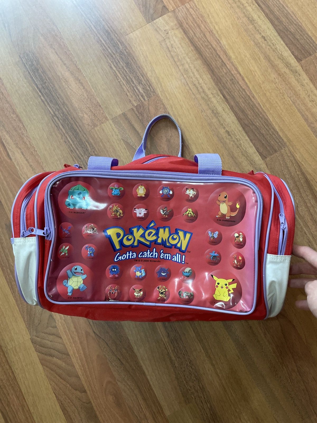 Pokemon Vintage 2000 Pokémon Duffle Bag Grailed