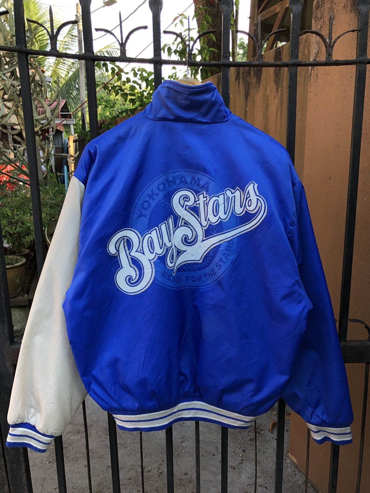 Yokohama BayStars ジャケット Japanese Brand × MLB Yokohama Baystars Baseball Jacket | Grailed