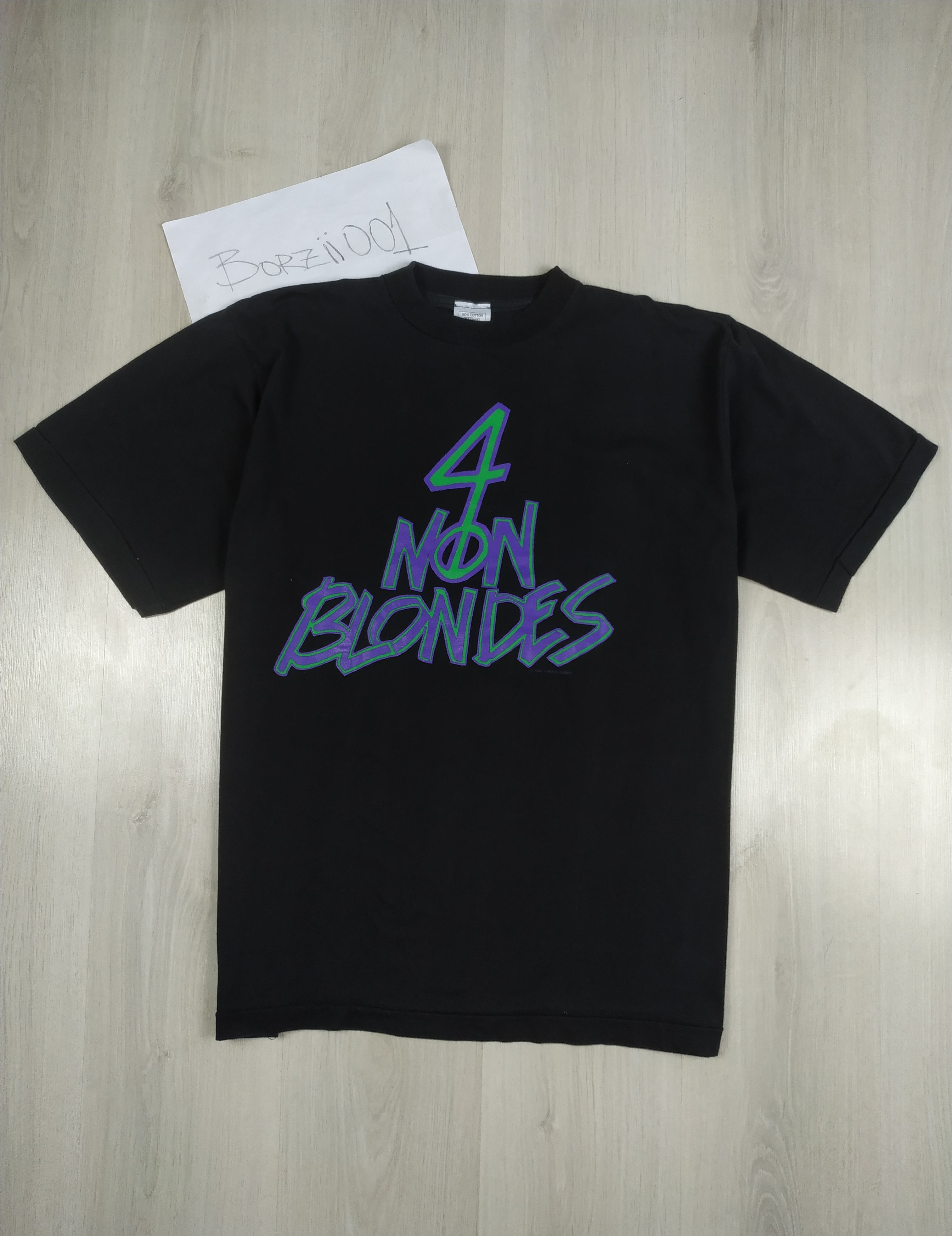 4 non blondes 1993 vintage t shirt