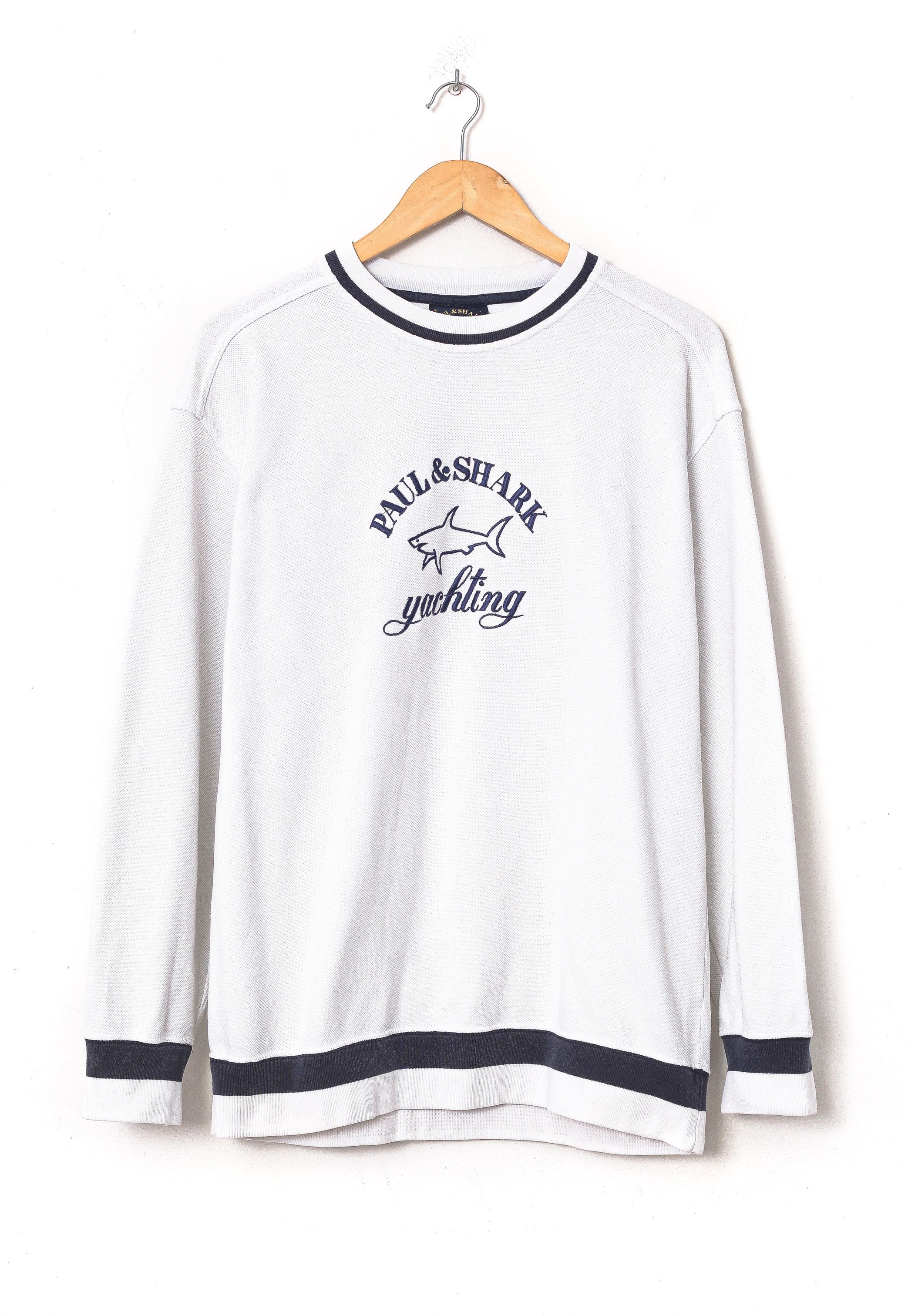 Paul & Shark Vintage PAUL & SHARK Sweatshirt A9098 Size US L / EU 52-54 / 3 - 1 Thumbnail