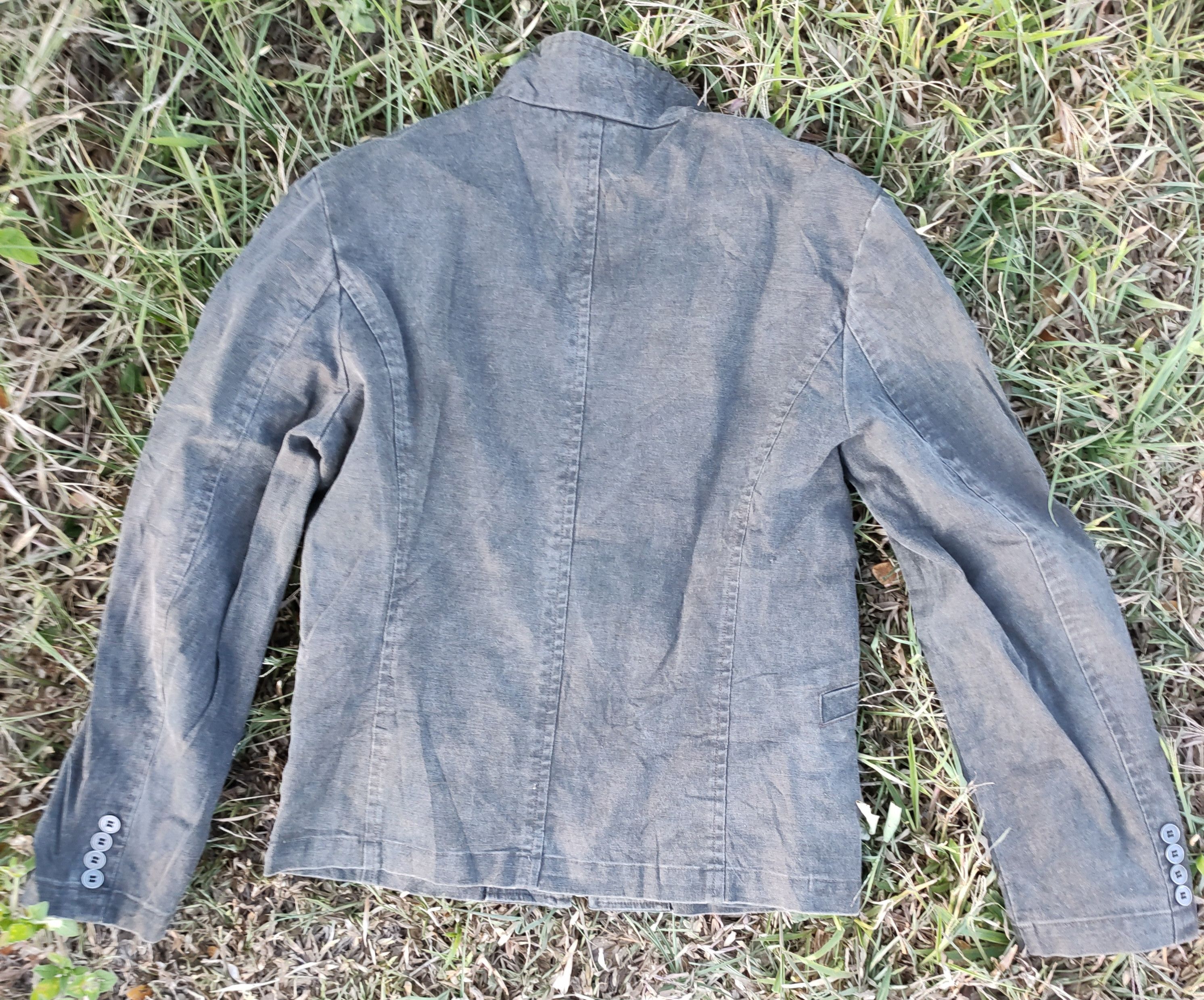 Other Jun men's zipper jacket pocket denim Size US M / EU 48-50 / 2 - 2 Thumbnail