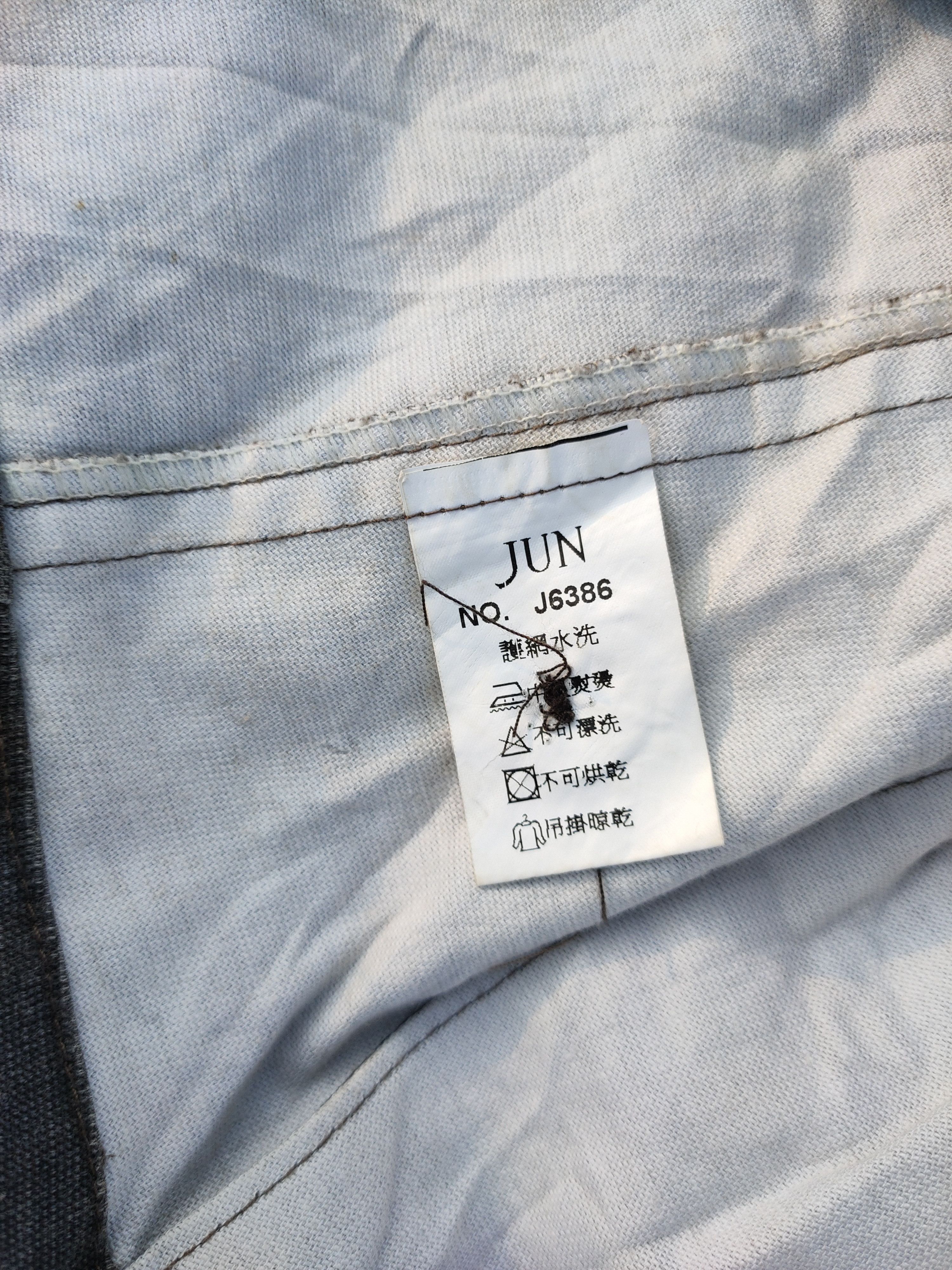 Other Jun men's zipper jacket pocket denim Size US M / EU 48-50 / 2 - 7 Thumbnail