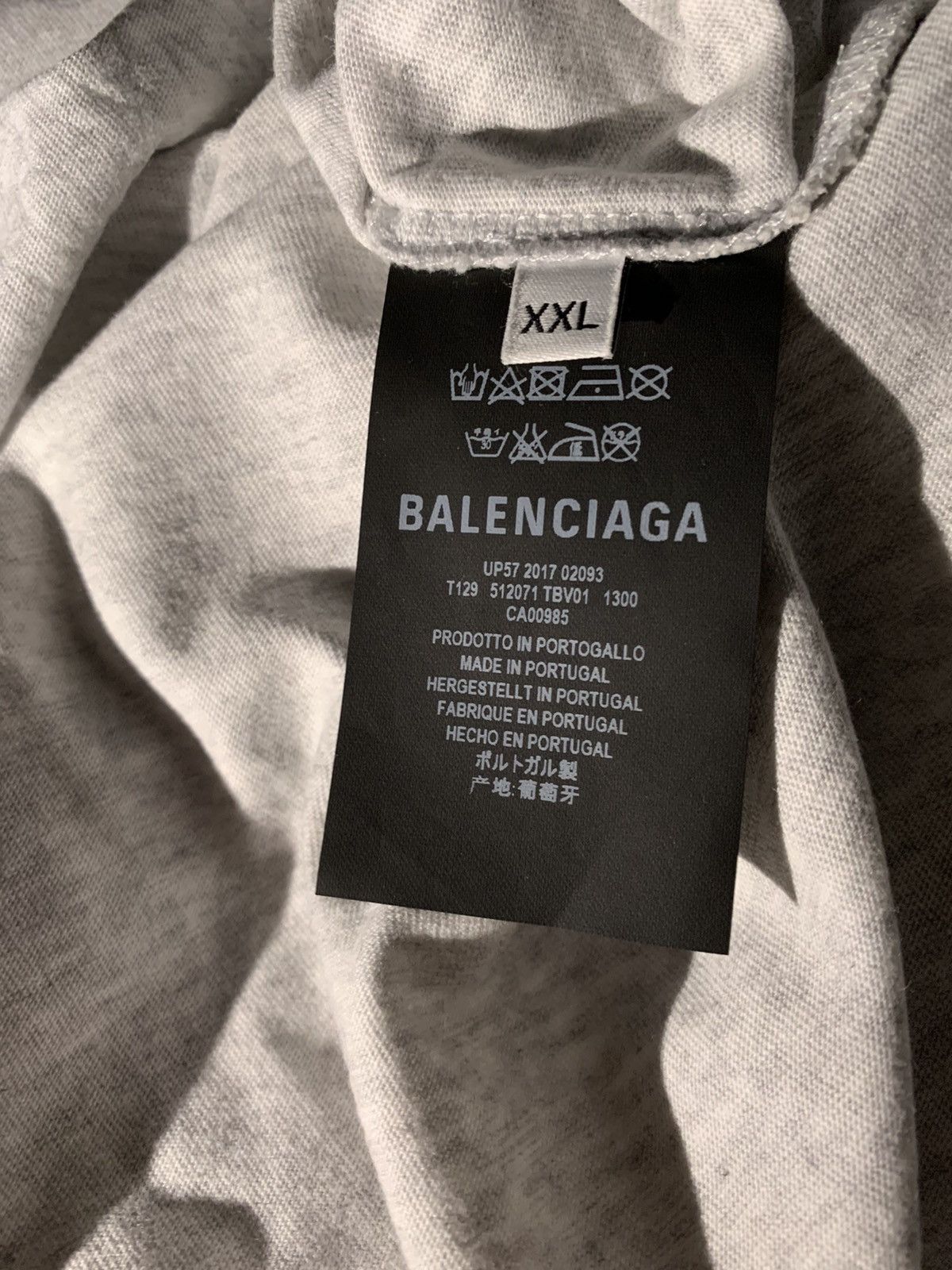 Balenciaga Balenciaga 18 Authentic T-shirt Size US XXL / EU 58 / 5 - 4 Thumbnail