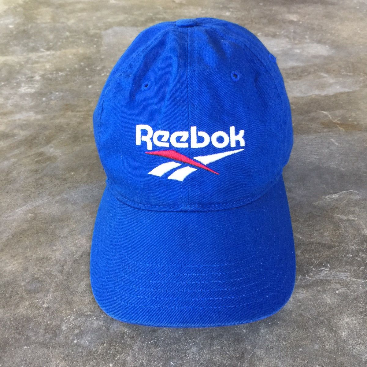Reebok × Streetwear × Vintage Reebok Royal Blue Dad Hat | Grailed