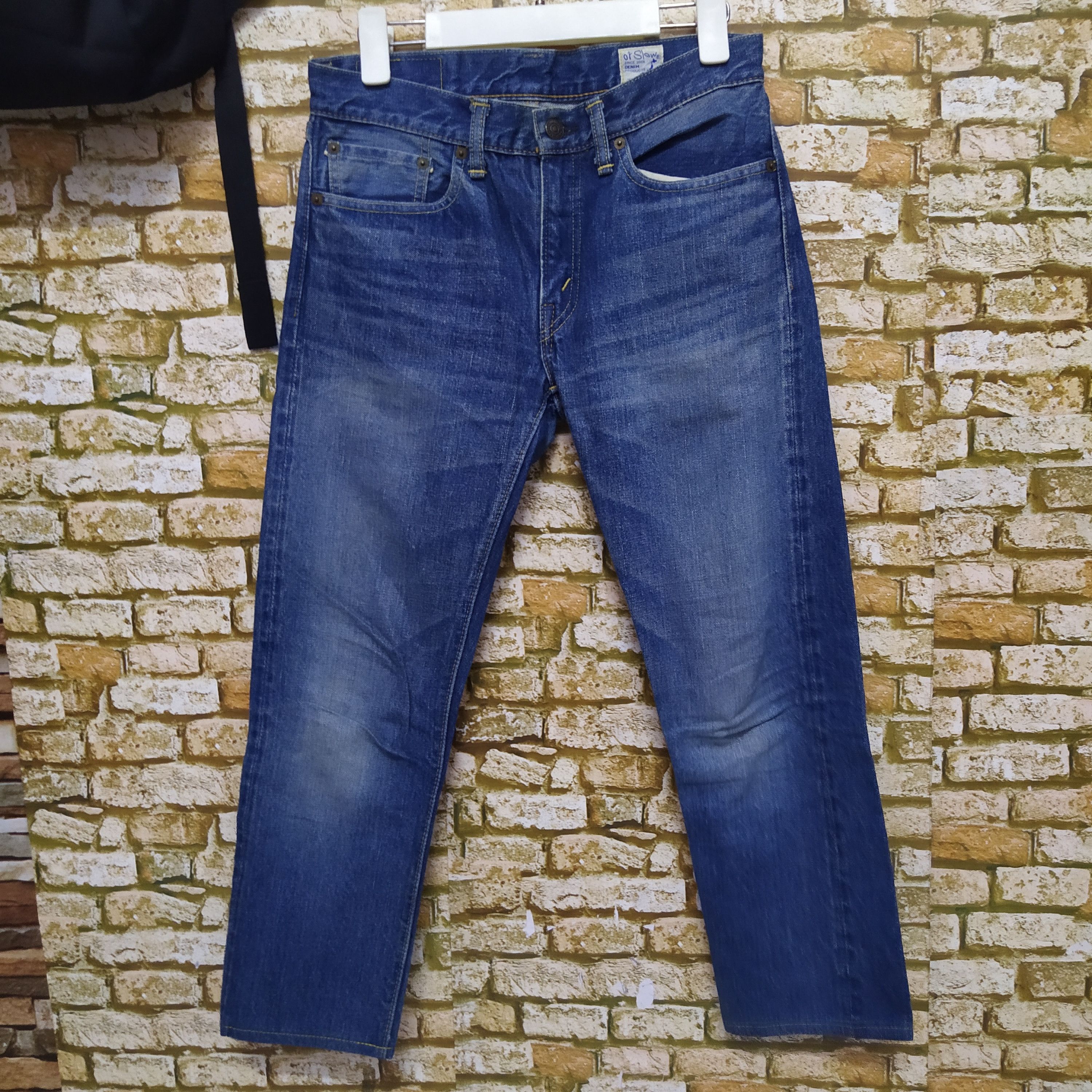 Orslow ORSLOW 107 DENIM 2 YEAR WASH TYPE ABOVE ANKLE (D5) Size US 29 - 4 Thumbnail