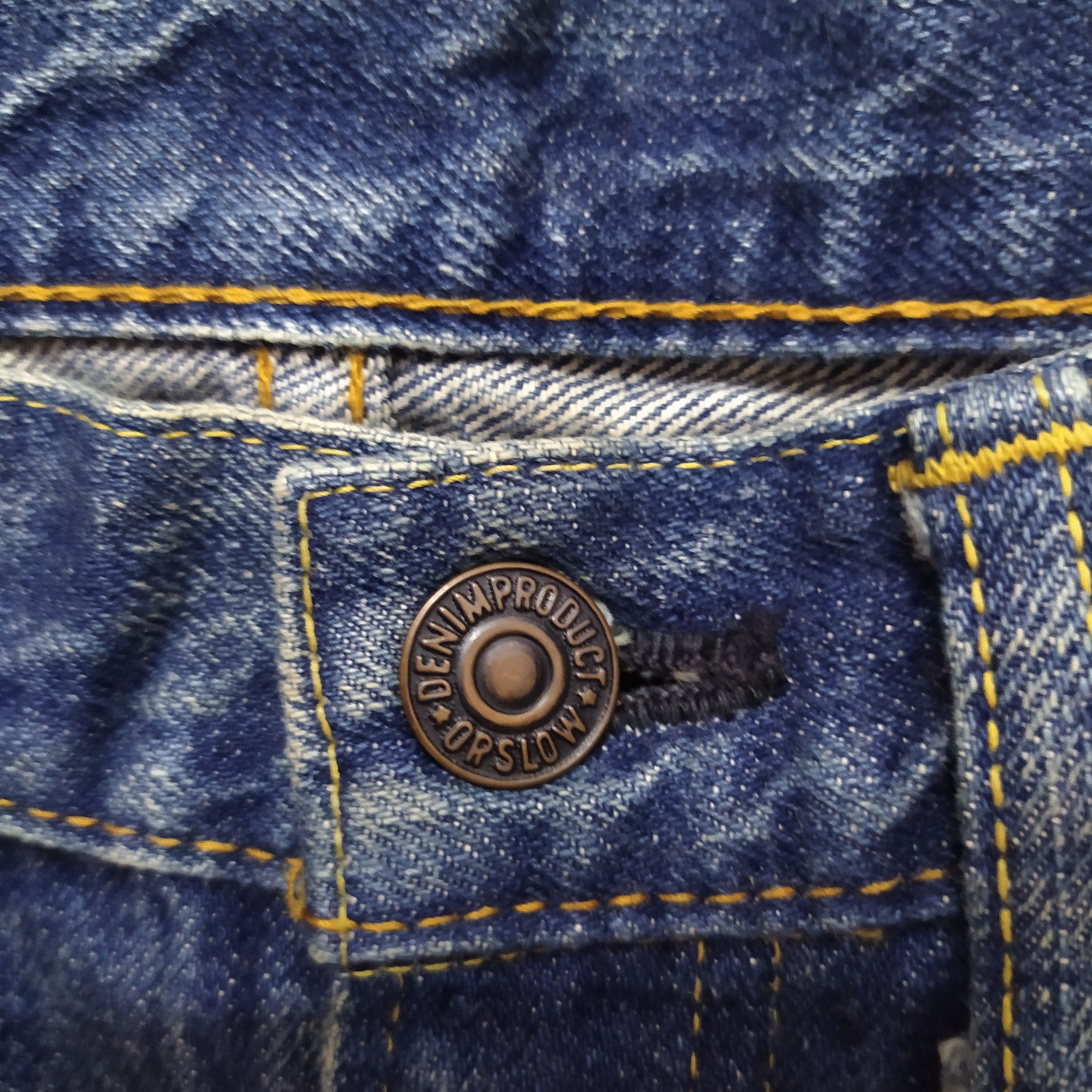 Orslow ORSLOW 107 DENIM 2 YEAR WASH TYPE ABOVE ANKLE (D5) Size US 29 - 5 Thumbnail