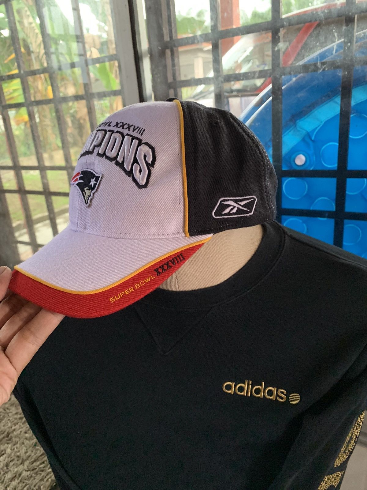 Super bowl 38 hat on sale