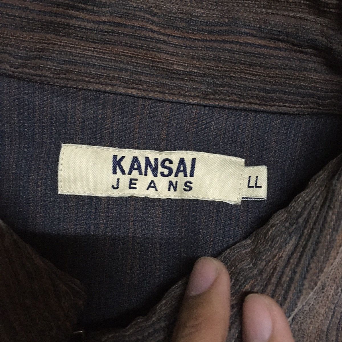 Kansai Yamamoto Kansai Jeans By Kansai Yamamoto Corduroy Jacket Size US XL / EU 56 / 4 - 6 Thumbnail