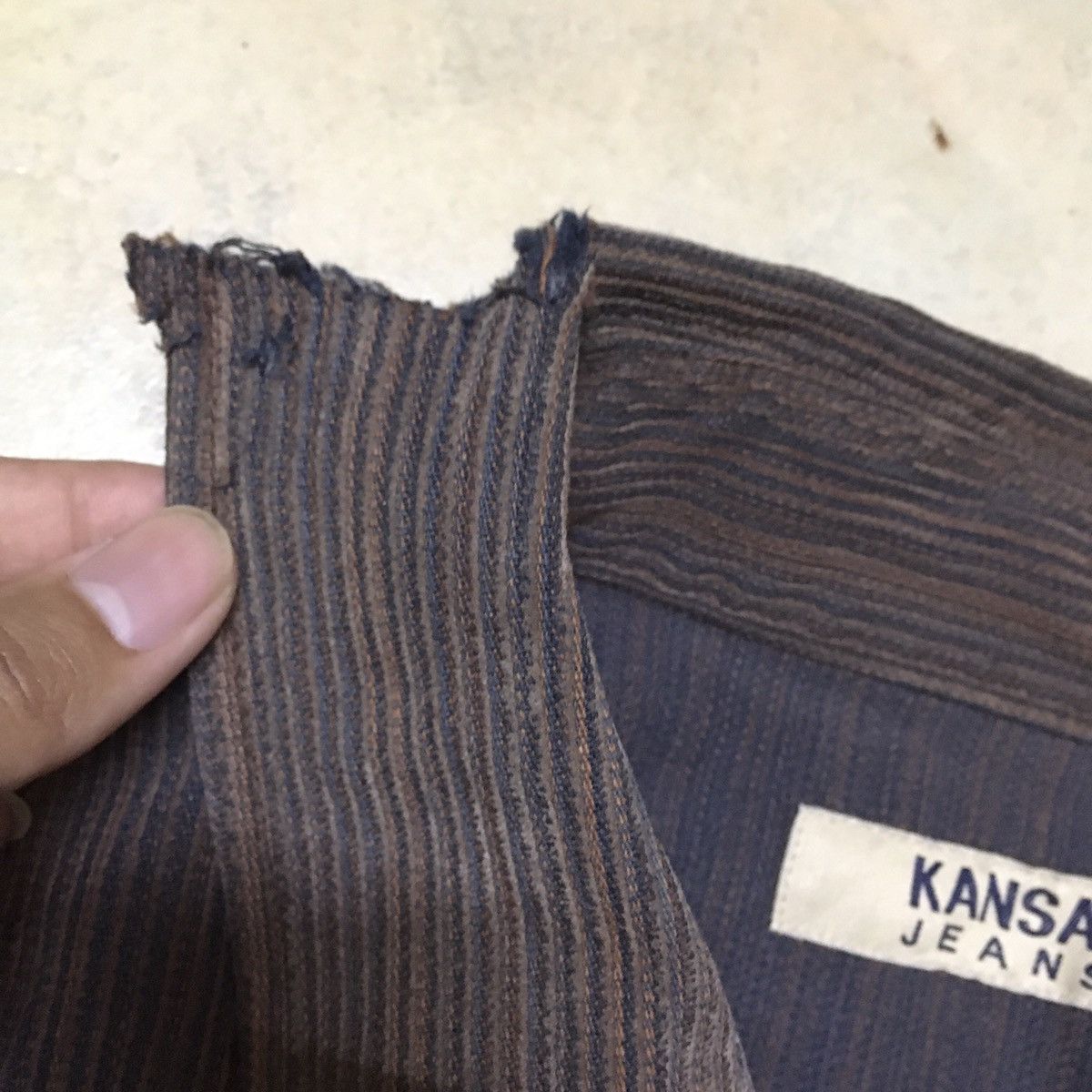 Kansai Yamamoto Kansai Jeans By Kansai Yamamoto Corduroy Jacket Size US XL / EU 56 / 4 - 10 Thumbnail