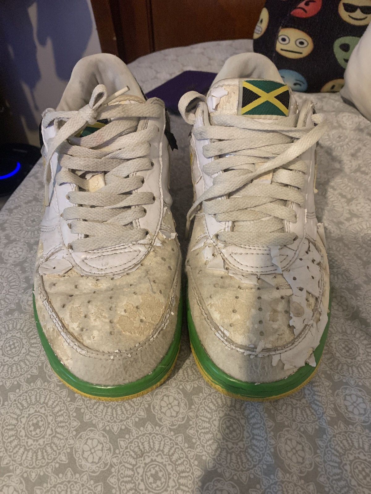 Bape Rasta bapes | Grailed