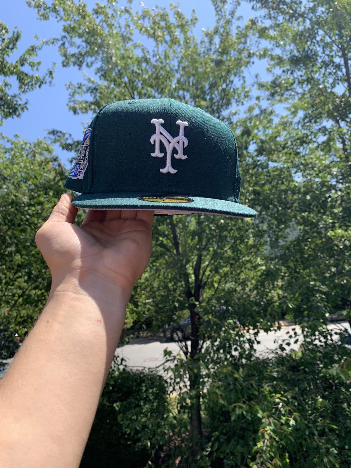 New Era 7 1/4 Hatclub x Jaetips NY Mets 2000 Subway Series | Grailed