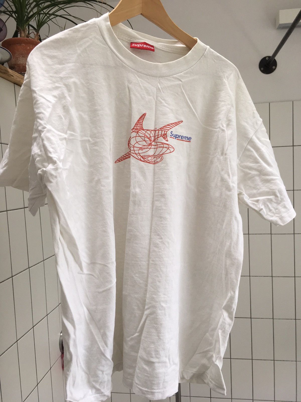 Supreme Shark Tee Grailed