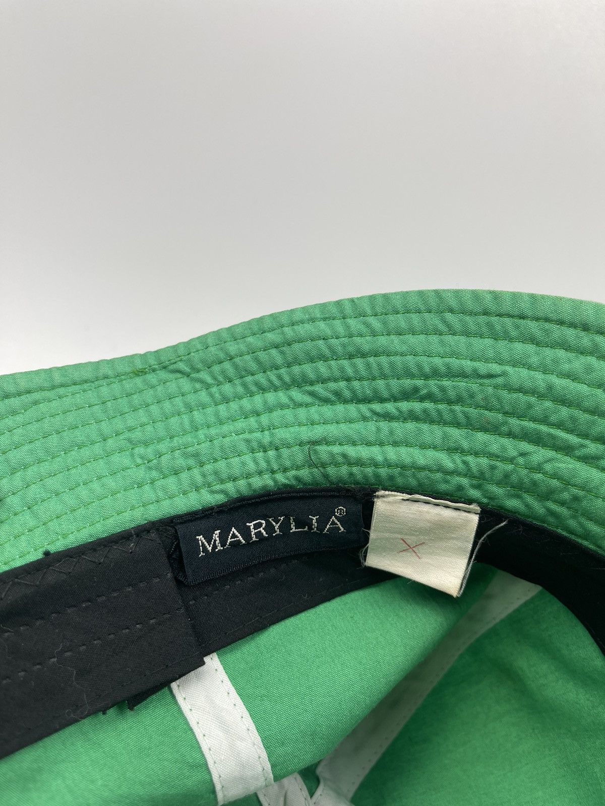Japanese Brand Marylia Green Bucket Hat Size ONE SIZE - 7 Thumbnail