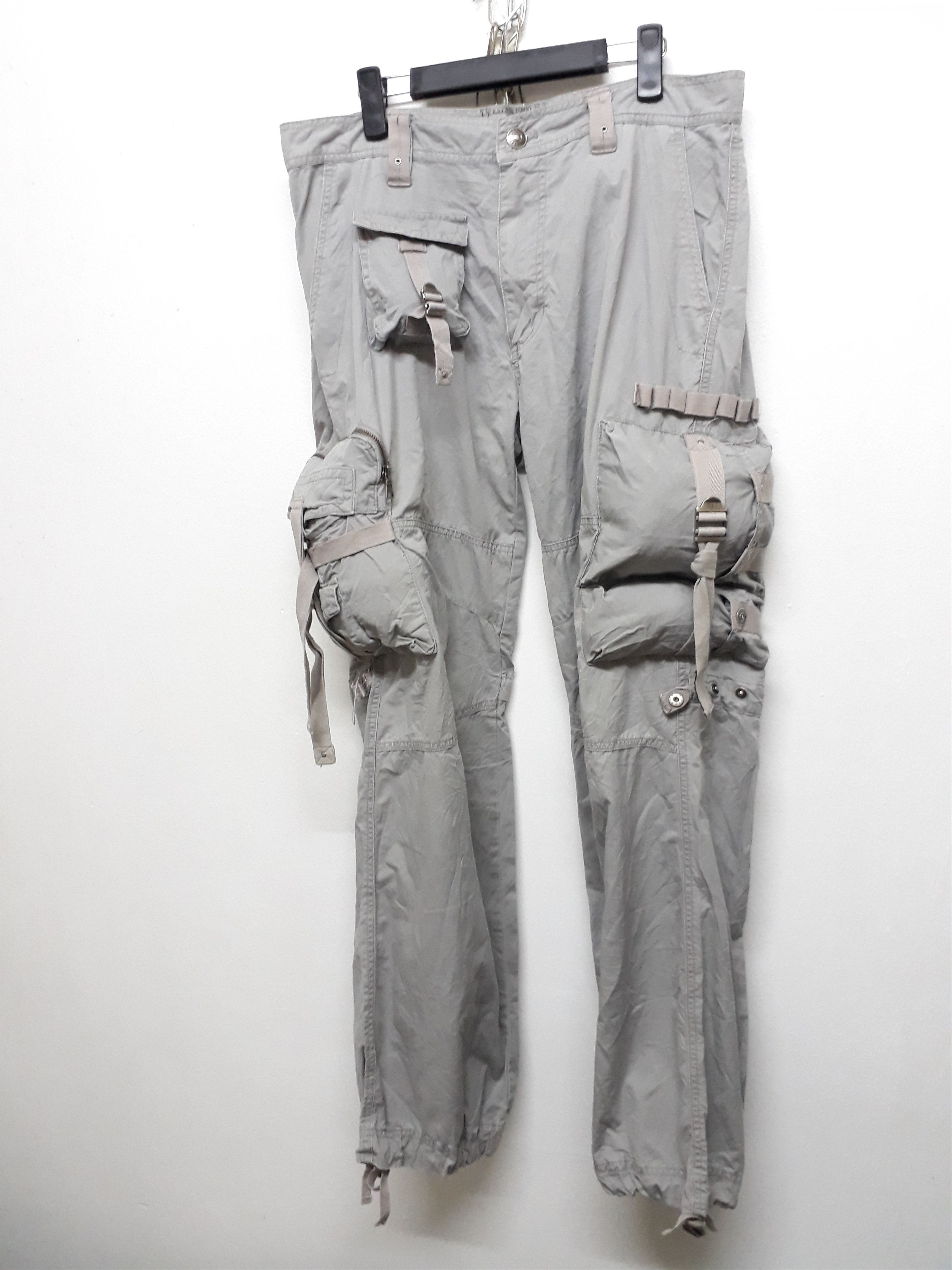 If Six Was Nine 💥TBJ Multipocket 3D Utility Outdoor Trouser Pants Size US 35 - 4 Thumbnail