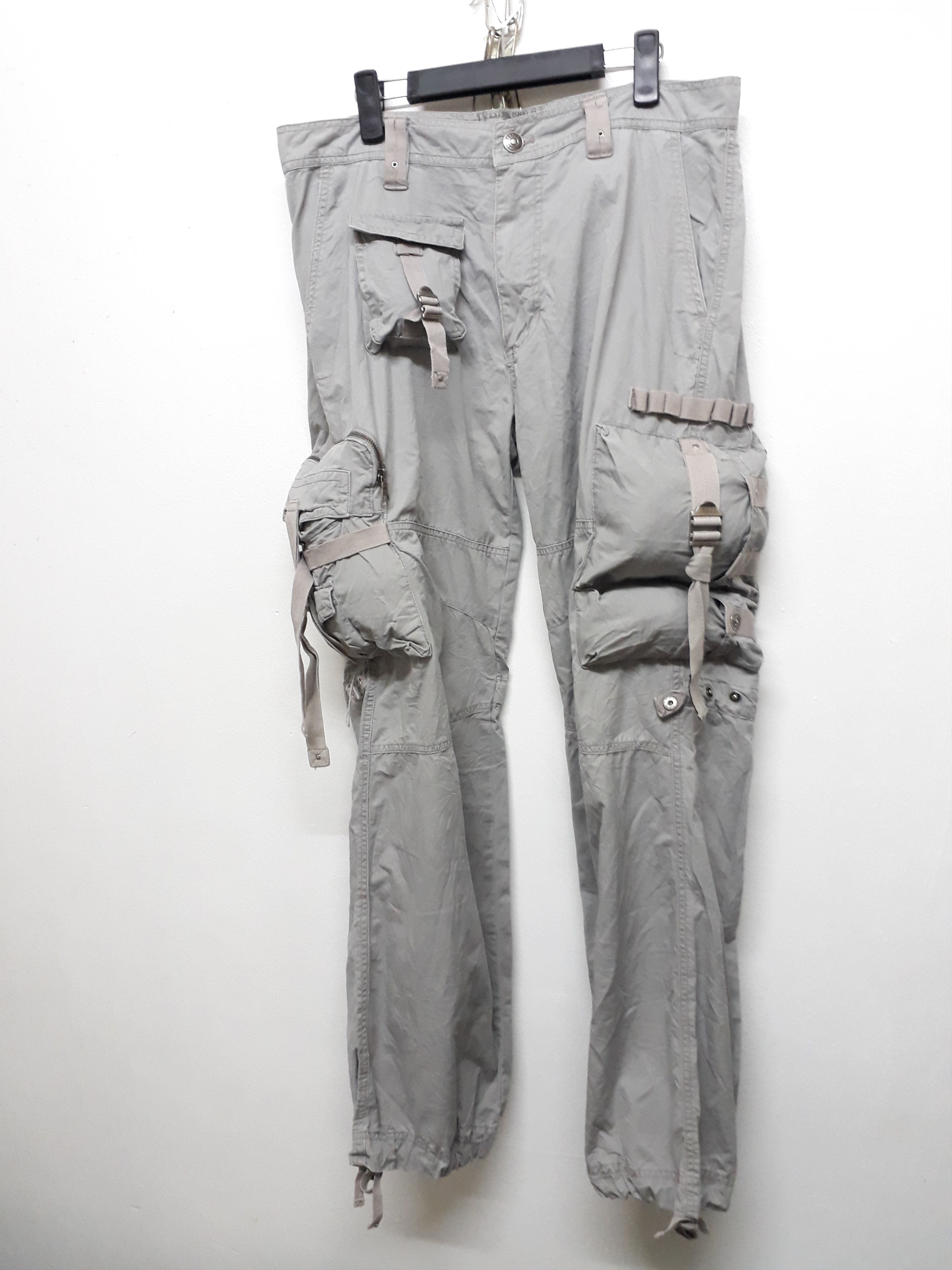If Six Was Nine 💥TBJ Multipocket 3D Utility Outdoor Trouser Pants Size US 35 - 3 Thumbnail