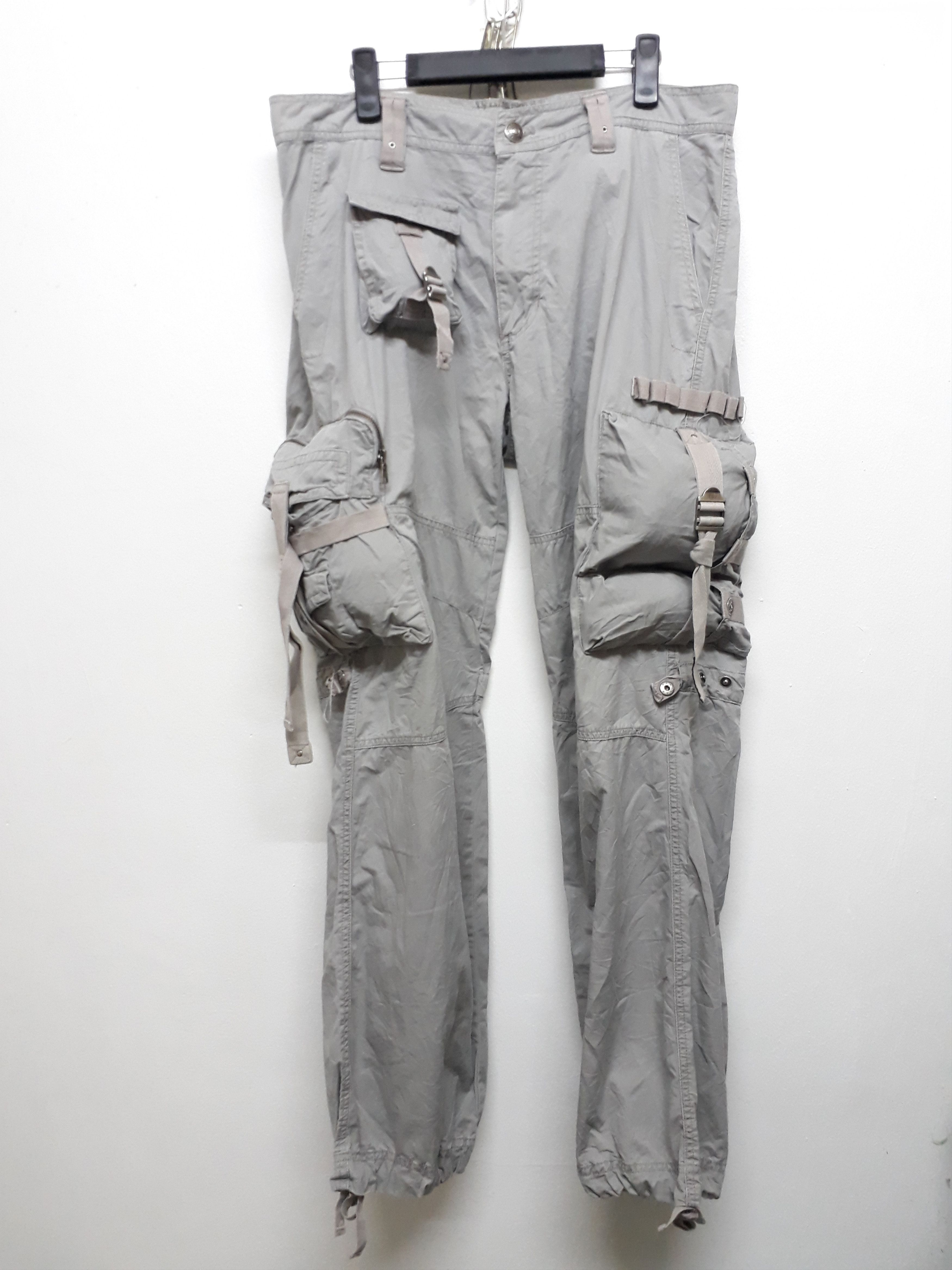 If Six Was Nine 💥TBJ Multipocket 3D Utility Outdoor Trouser Pants Size US 35 - 8 Thumbnail