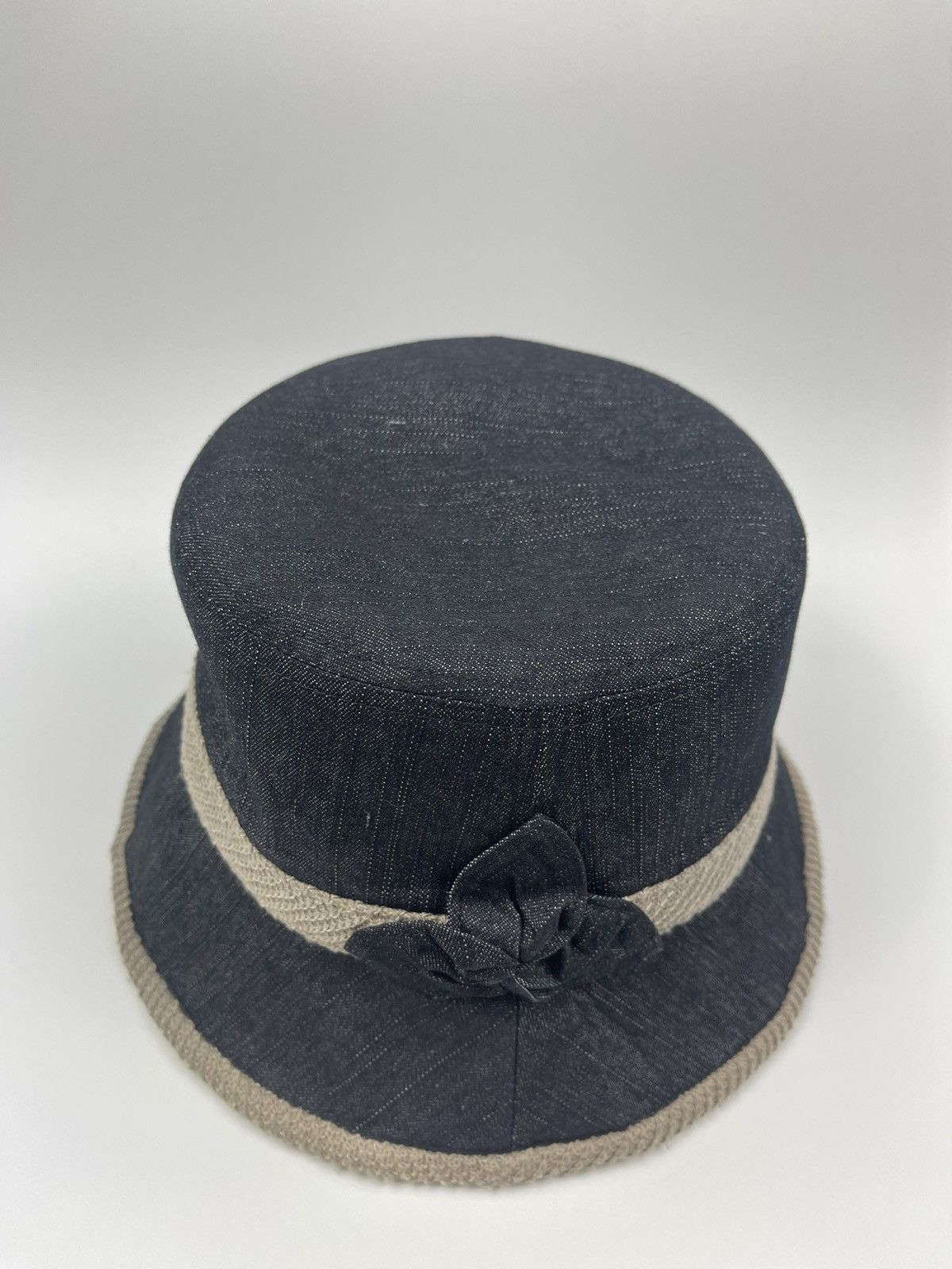 Japanese Brand Denim Bucket Hat Size ONE SIZE - 2 Thumbnail
