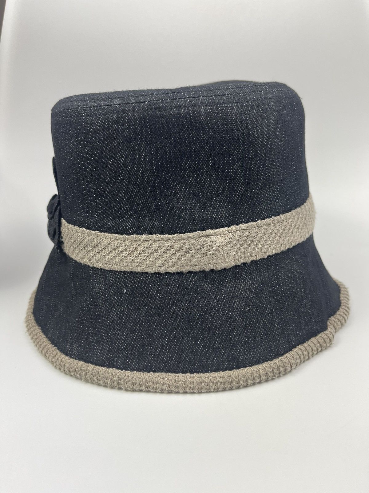 Japanese Brand Denim Bucket Hat Size ONE SIZE - 5 Thumbnail