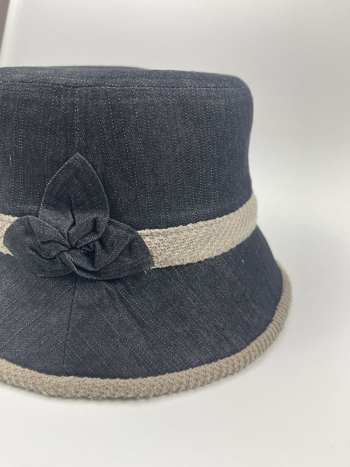 Japanese Brand Denim Bucket Hat Size ONE SIZE - 4 Thumbnail