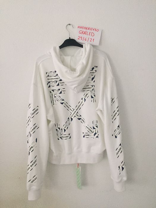 Grailed off hotsell white hoodie