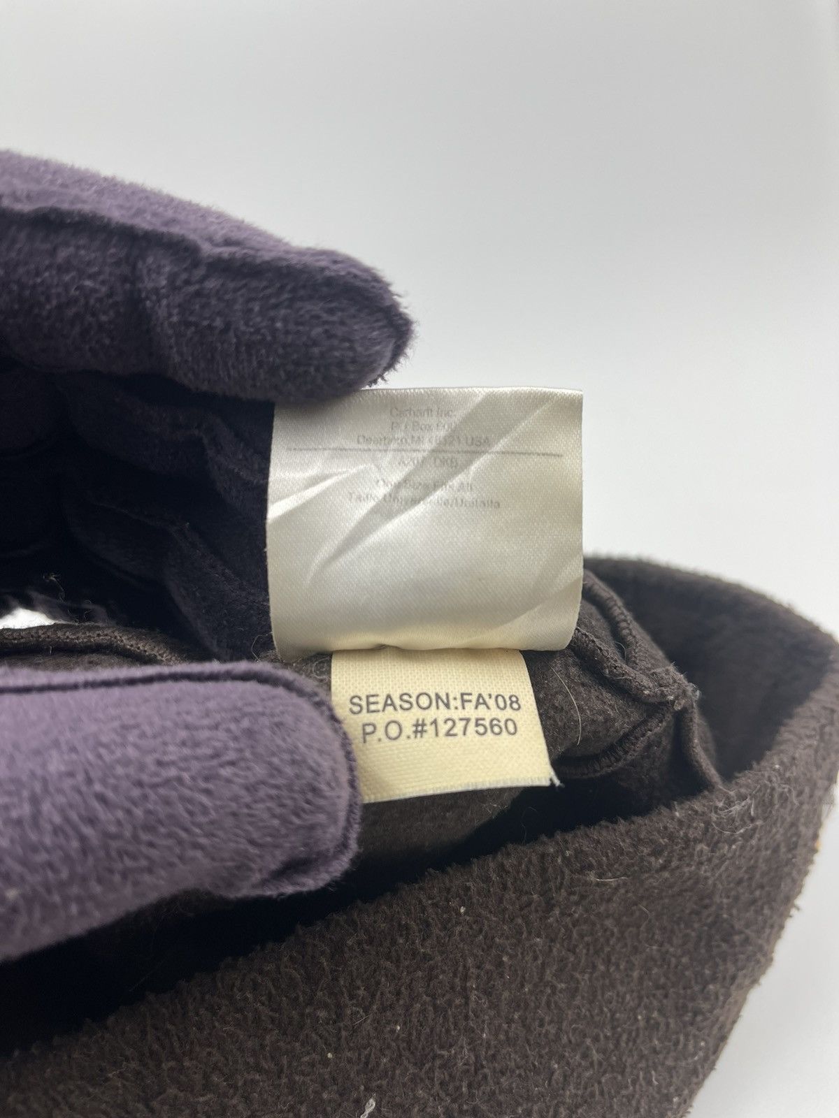 Carhartt Carhartt Fleece Beanie hat Size ONE SIZE - 5 Thumbnail