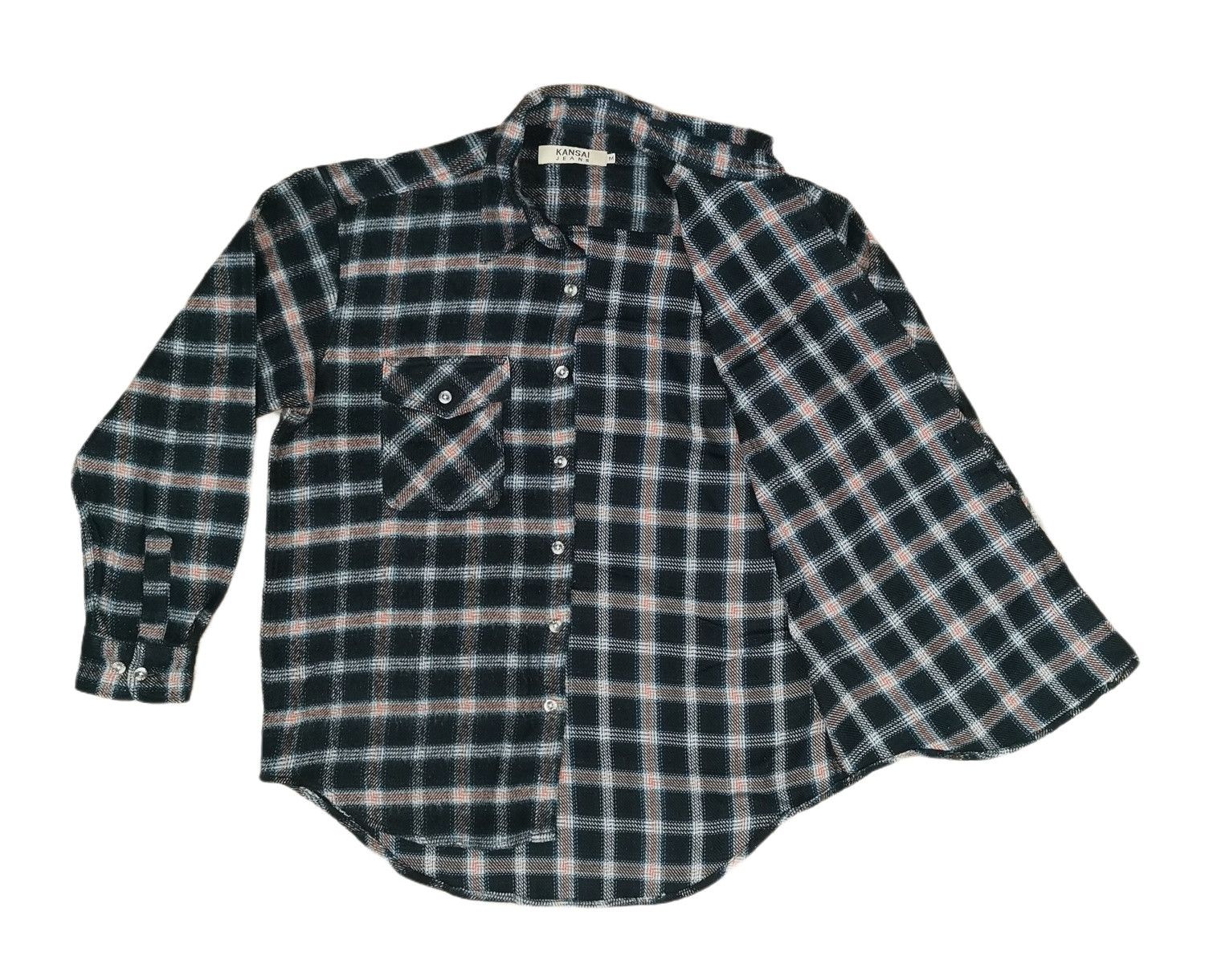 Flannel Kansai Jeans Flannel Long Sleeve Shirt Size US M / EU 48-50 / 2 - 7 Thumbnail