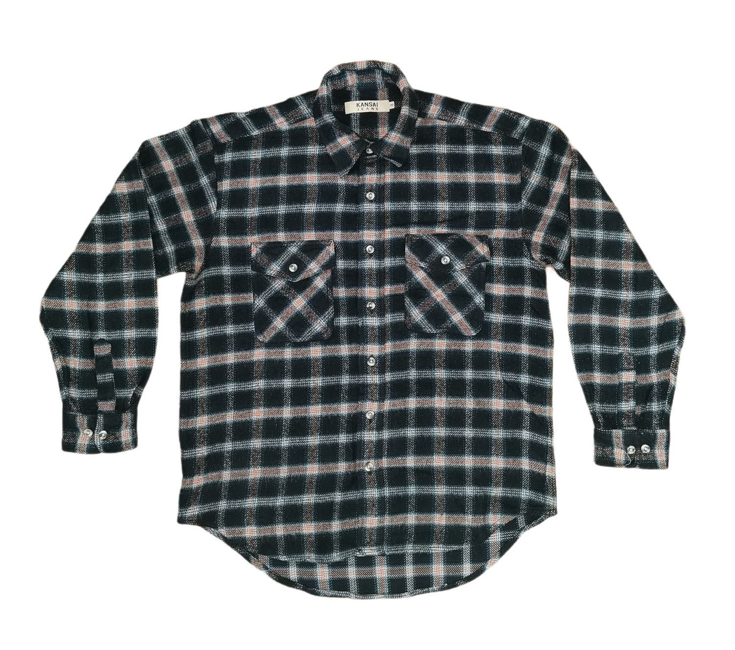 Flannel Kansai Jeans Flannel Long Sleeve Shirt Size US M / EU 48-50 / 2 - 1 Thumbnail
