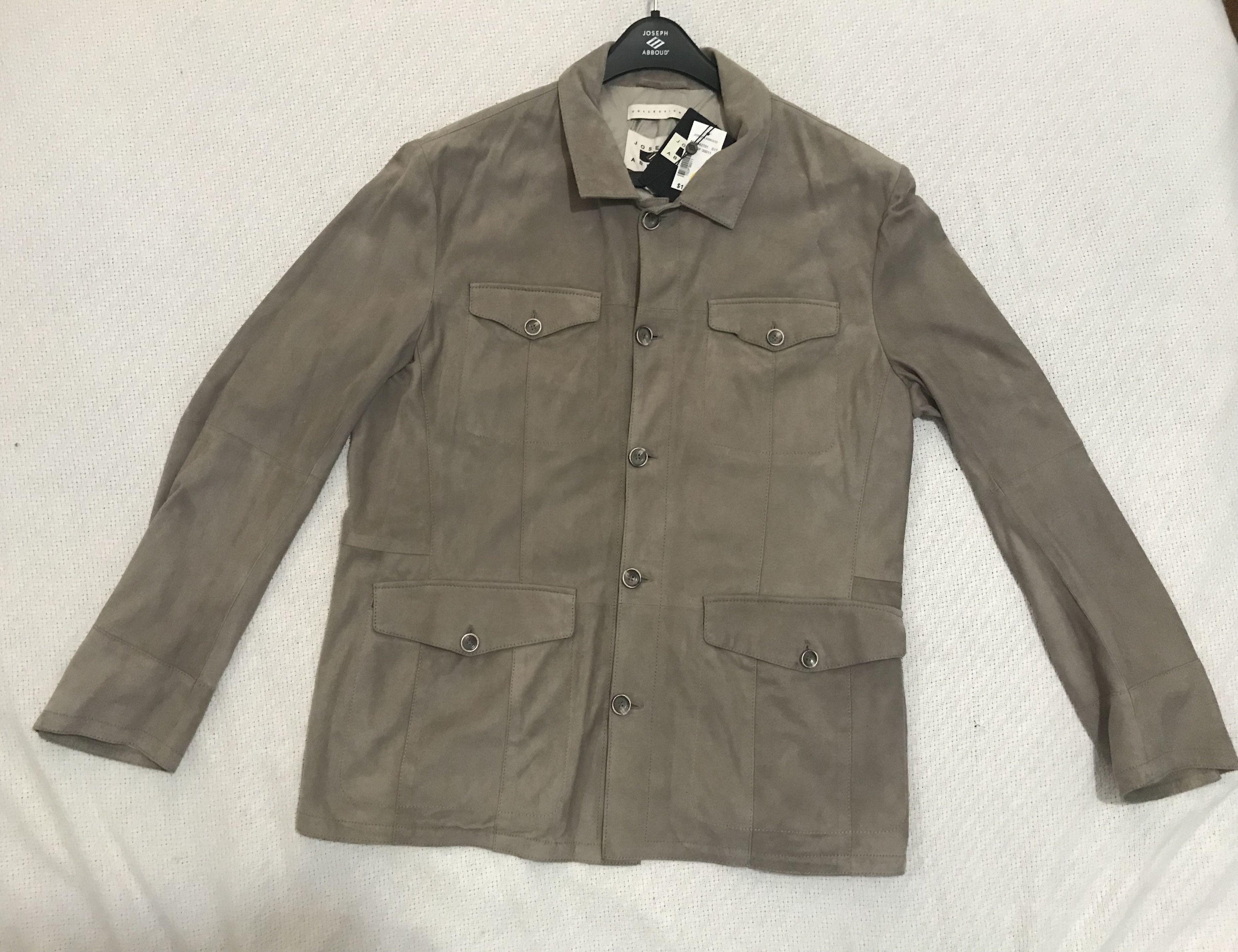 Joseph abboud suede jacket best sale