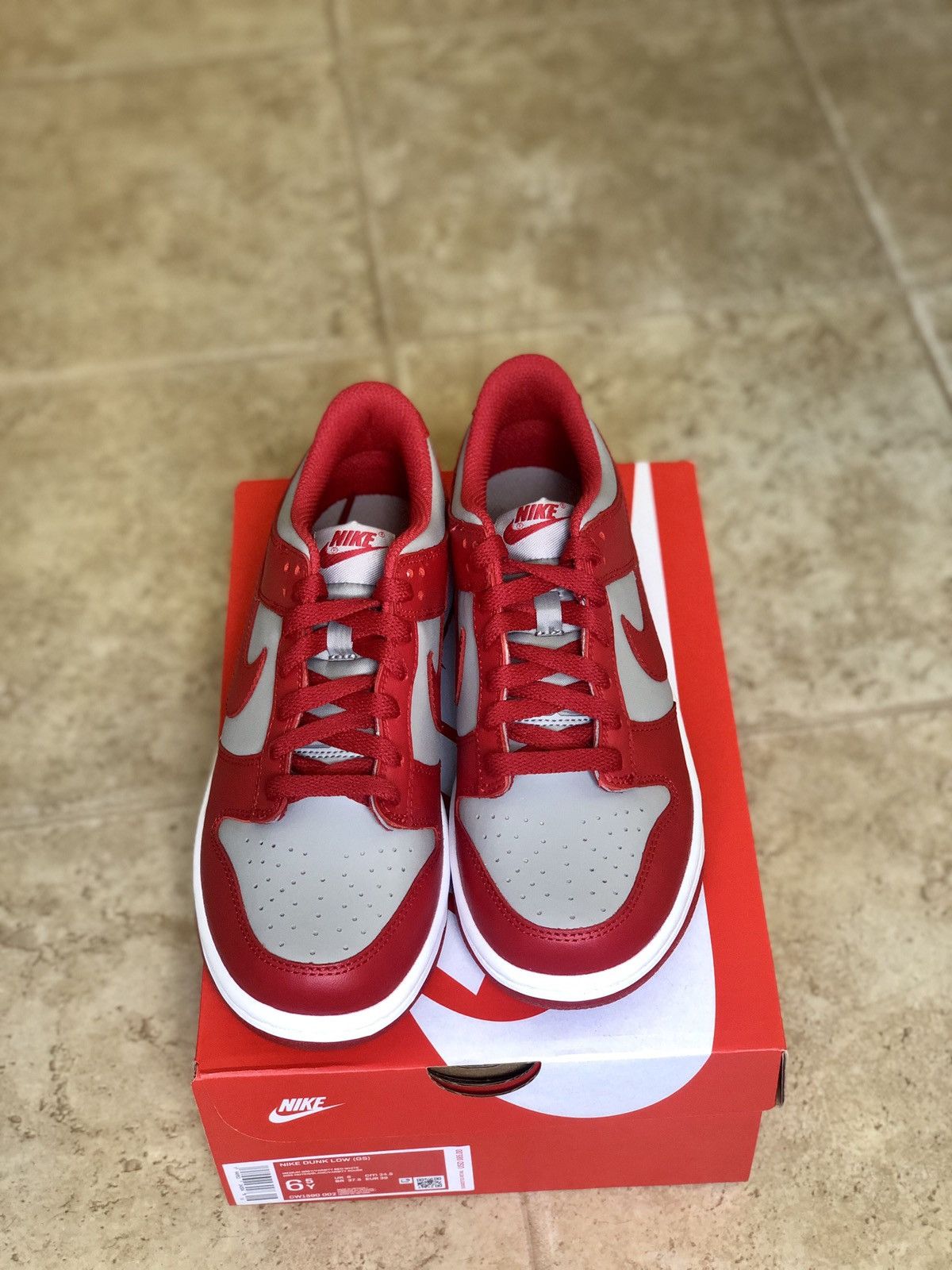 Nike Nike Dunk Low UNLV Size US 6.5 / EU 39-40 - 2 Thumbnail