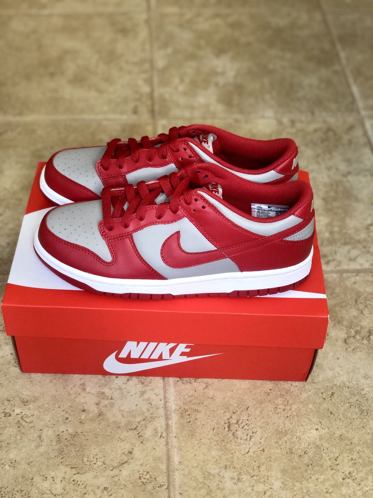 Nike Nike Dunk Low UNLV Size US 6.5 / EU 39-40 - 3 Thumbnail
