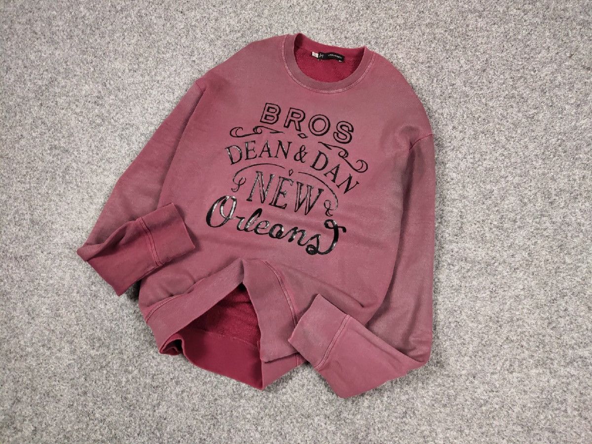 Dsquared2 Vintage Dsquared2 Big logo Bros Garment Dyed sweatshirt Size US XL / EU 56 / 4 - 12 Thumbnail