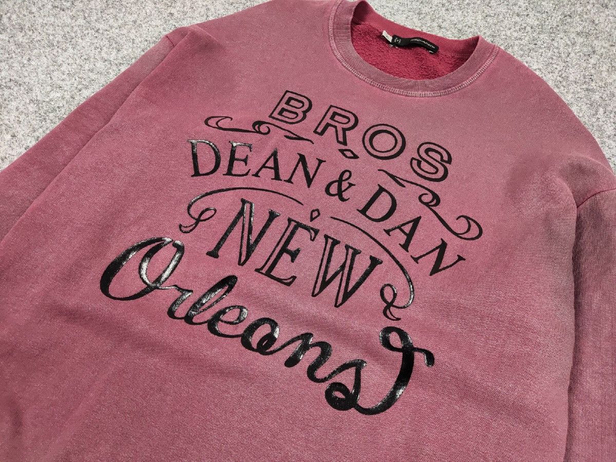 Dsquared2 Vintage Dsquared2 Big logo Bros Garment Dyed sweatshirt Size US XL / EU 56 / 4 - 9 Thumbnail