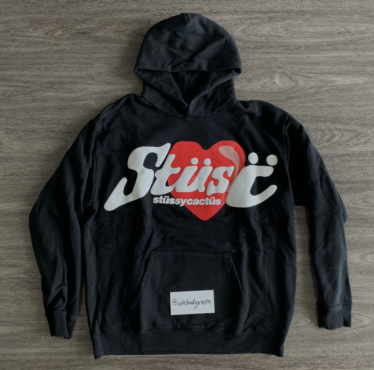Cactus Plant Flea Market × Stussy Stussy x CPFM Heart Hoodie