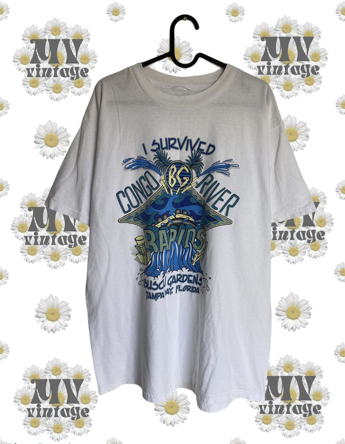 Vintage Congo River 90s Vintage Florida Streetwear Size US XL / EU 56 / 4 - 1 Thumbnail