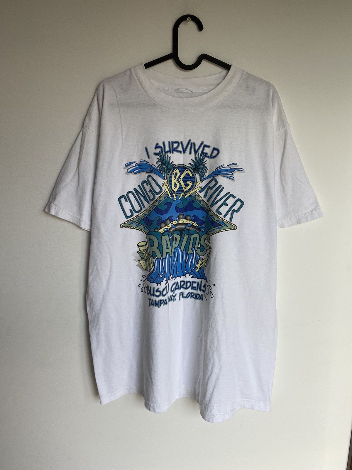 Vintage Congo River 90s Vintage Florida Streetwear Size US XL / EU 56 / 4 - 2 Thumbnail