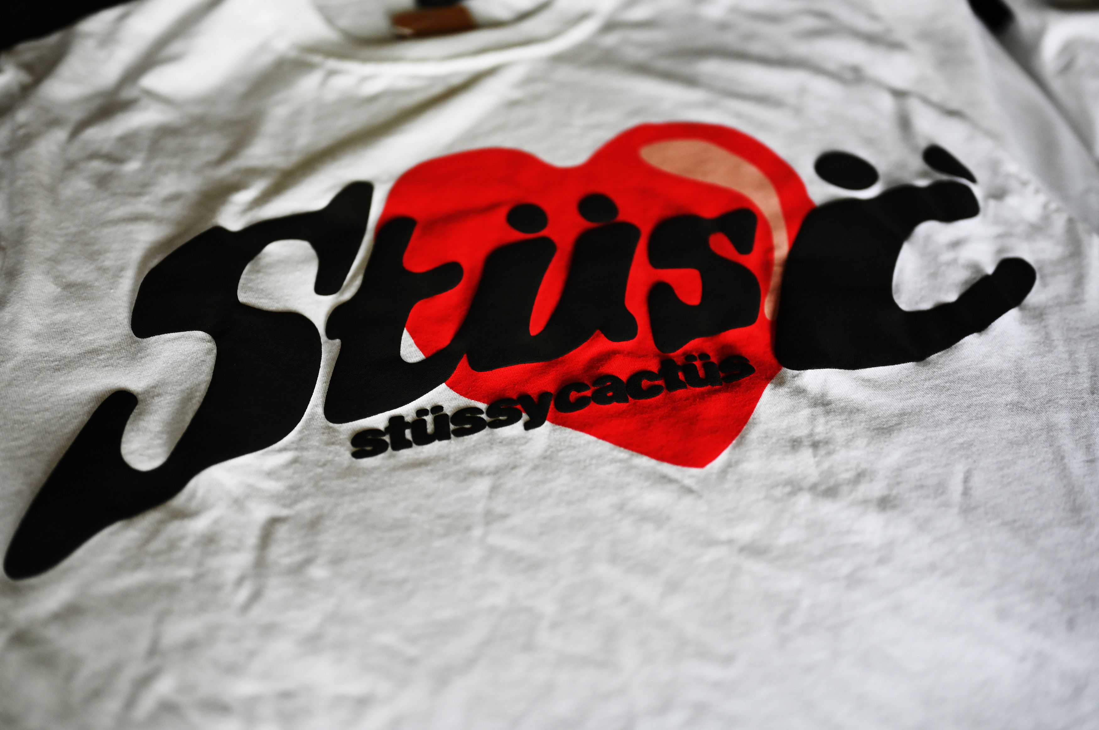 Cactus Plant Flea Market × Stussy CPFM & STÜSSY HEART TEE | Grailed