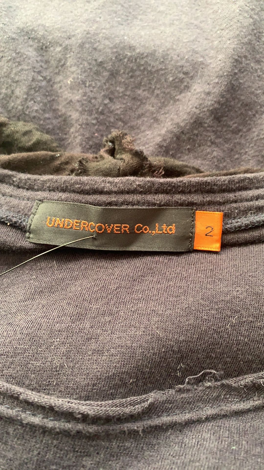 Undercover RARE UNDERCOVER scarf attachment t-shirt Size US M / EU 48-50 / 2 - 10 Thumbnail