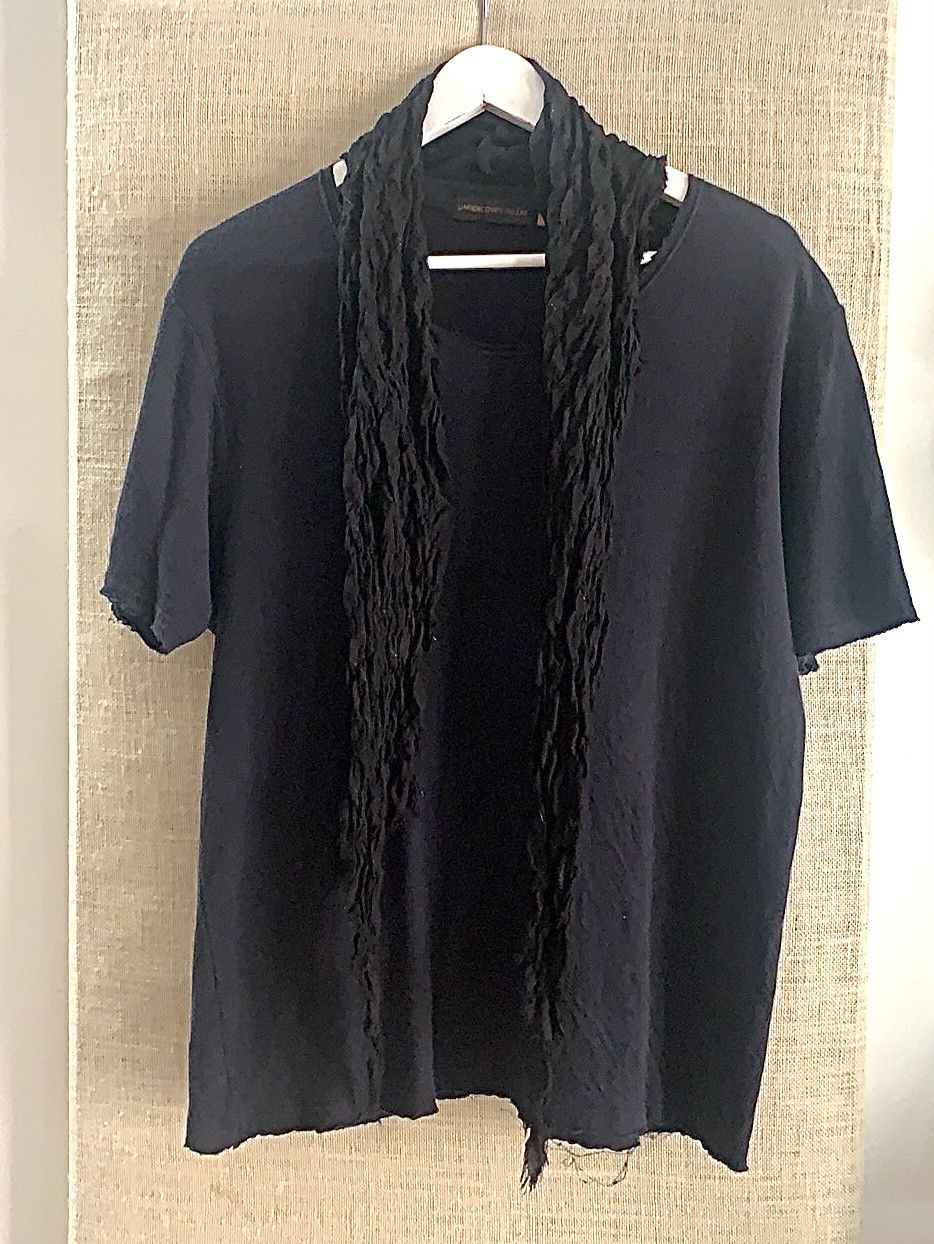 Undercover RARE UNDERCOVER scarf attachment t-shirt Size US M / EU 48-50 / 2 - 1 Thumbnail