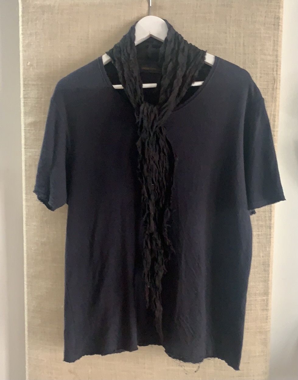 Undercover RARE UNDERCOVER scarf attachment t-shirt Size US M / EU 48-50 / 2 - 4 Thumbnail