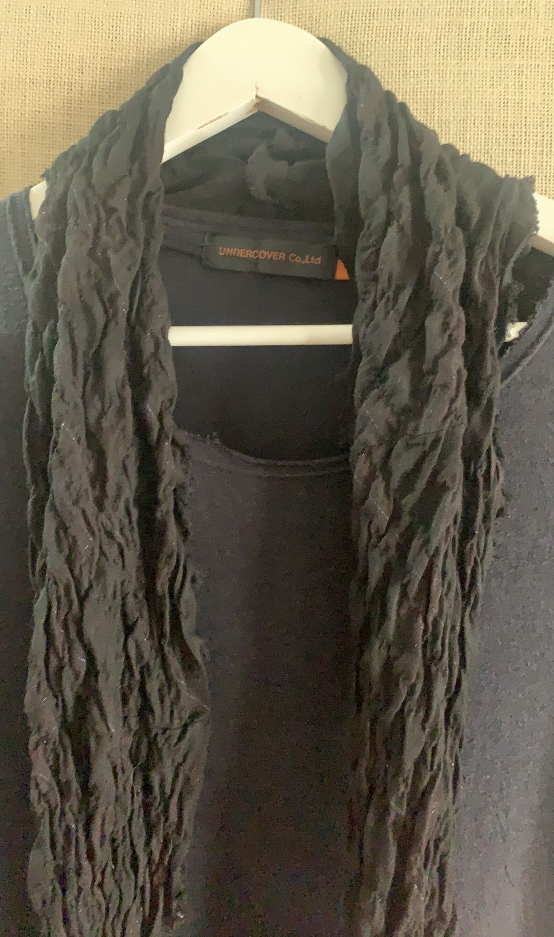Undercover RARE UNDERCOVER scarf attachment t-shirt Size US M / EU 48-50 / 2 - 2 Thumbnail
