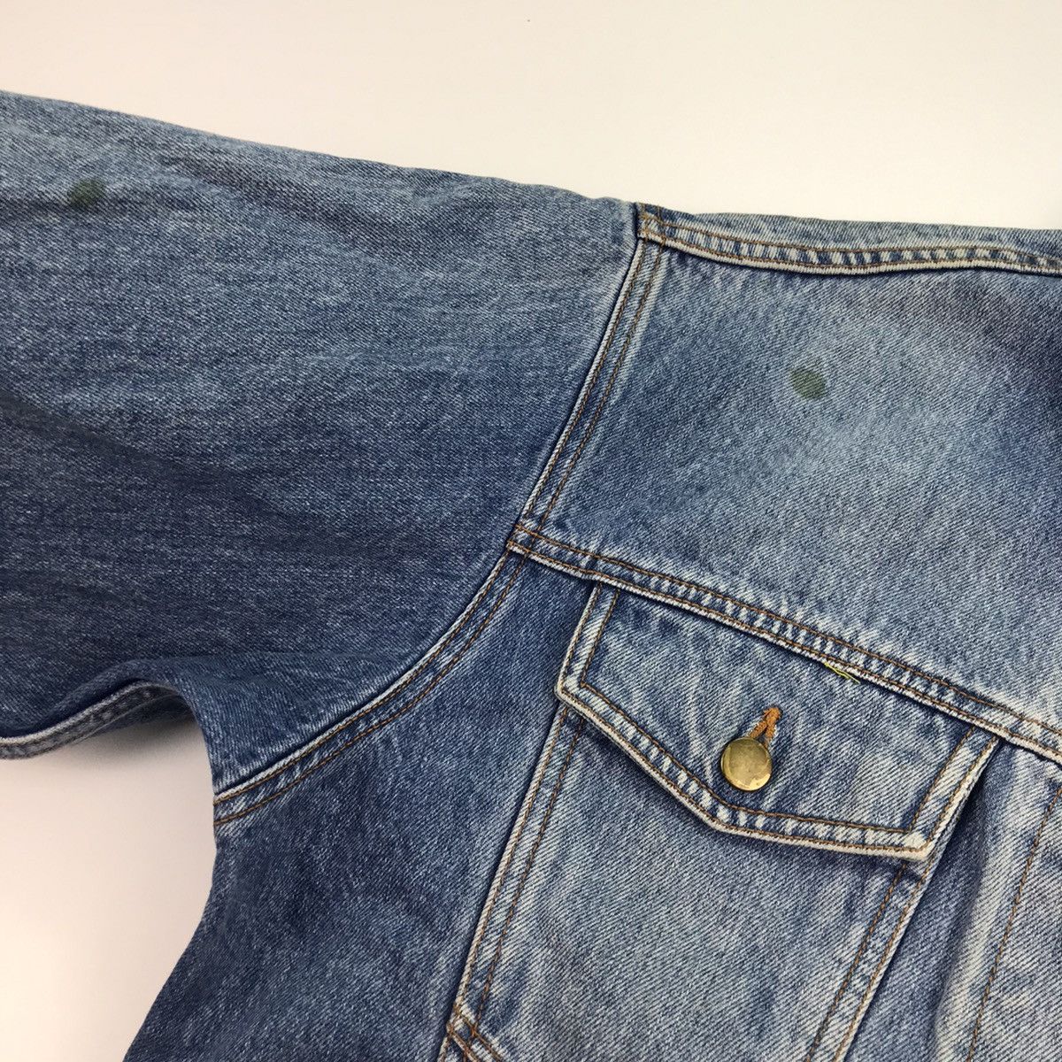 Nirvana Rare custom Vintage NIRVANA on denim jeans jacket Size US M / EU 48-50 / 2 - 7 Thumbnail